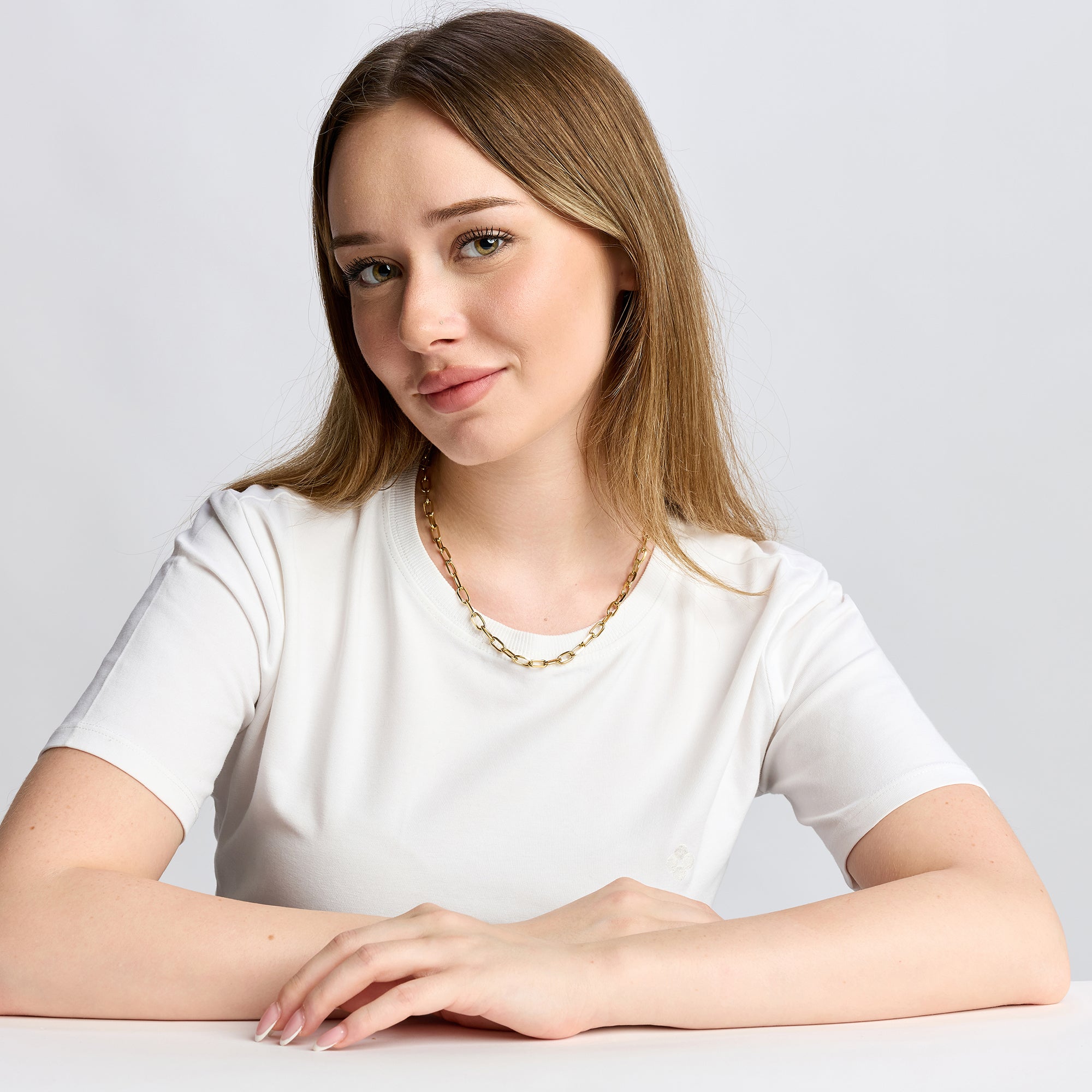 Forsa Necklace in Gold