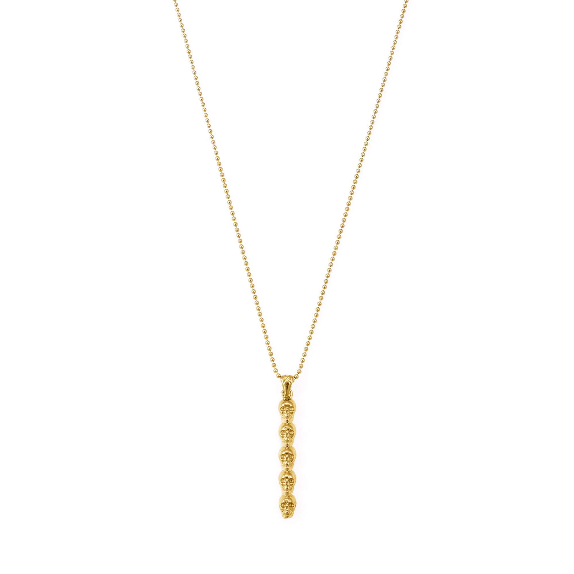 Oksit Beyaz Şimşek Kolye