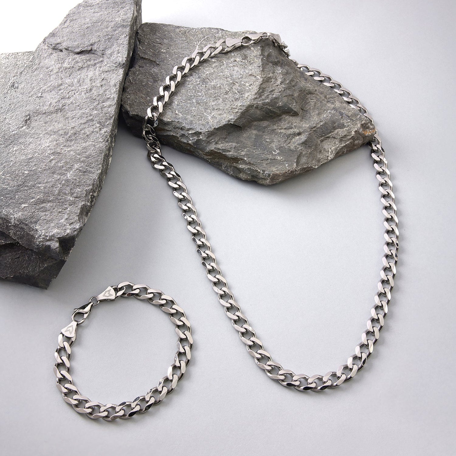 Curb Chain Jewelry Set