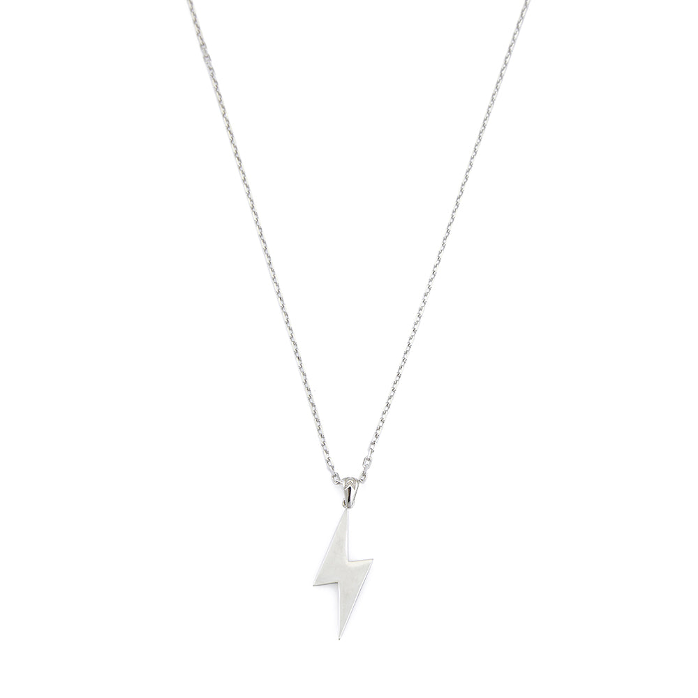 Gümüş Şimşek Kolye