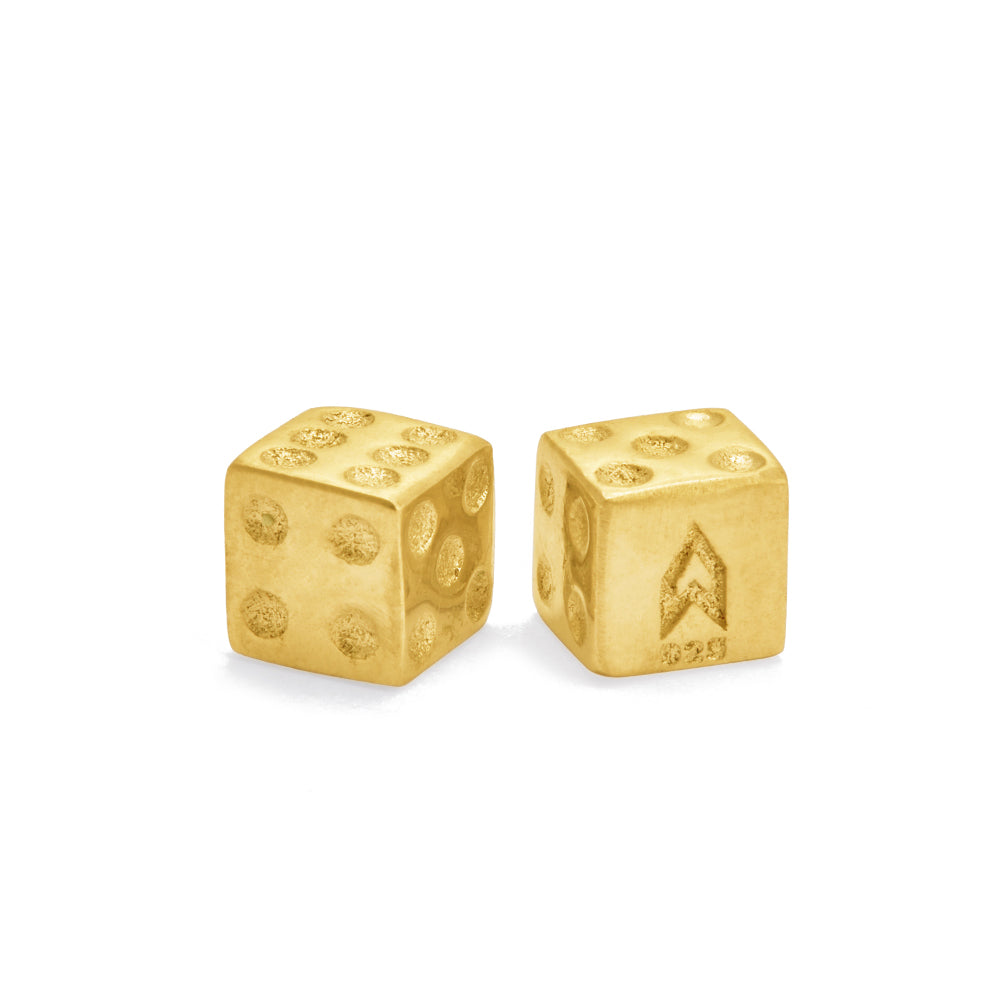 Dice in Gold