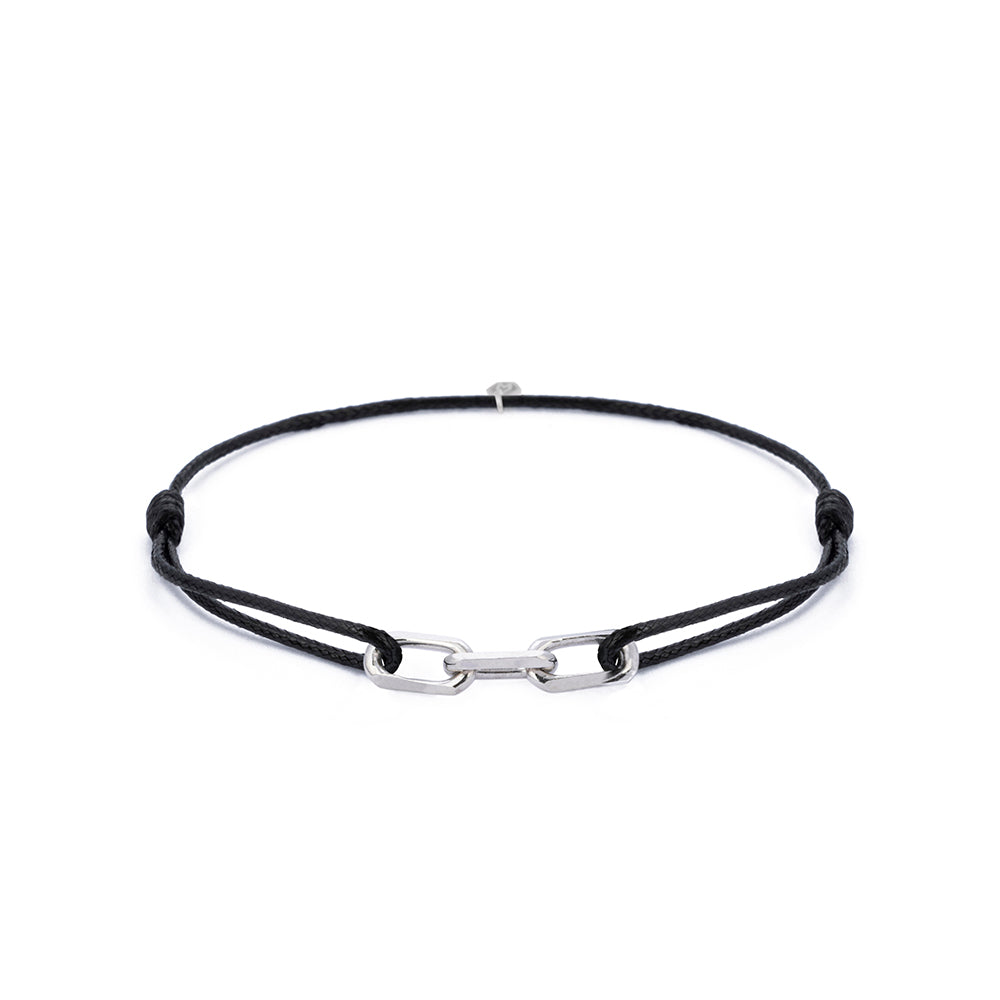 Gümüş Forsa Zincir Şans Bileklik