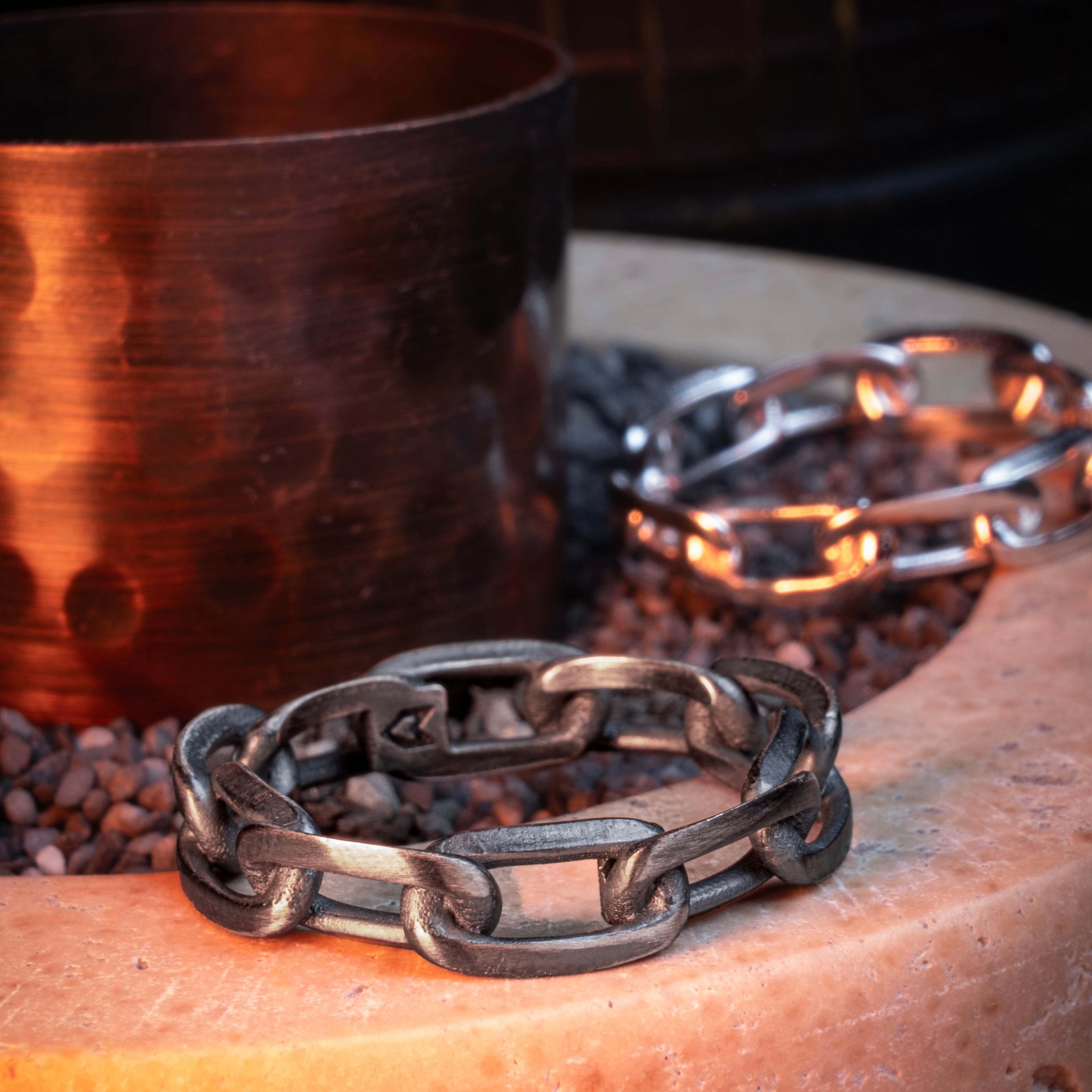 Oksit Forsa Zincir Yüzük