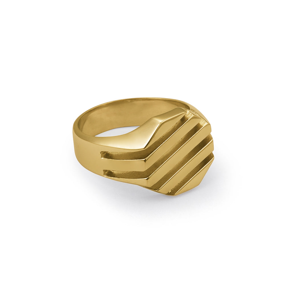 Gümüş Tek Sekizgen Makrome Bileklik