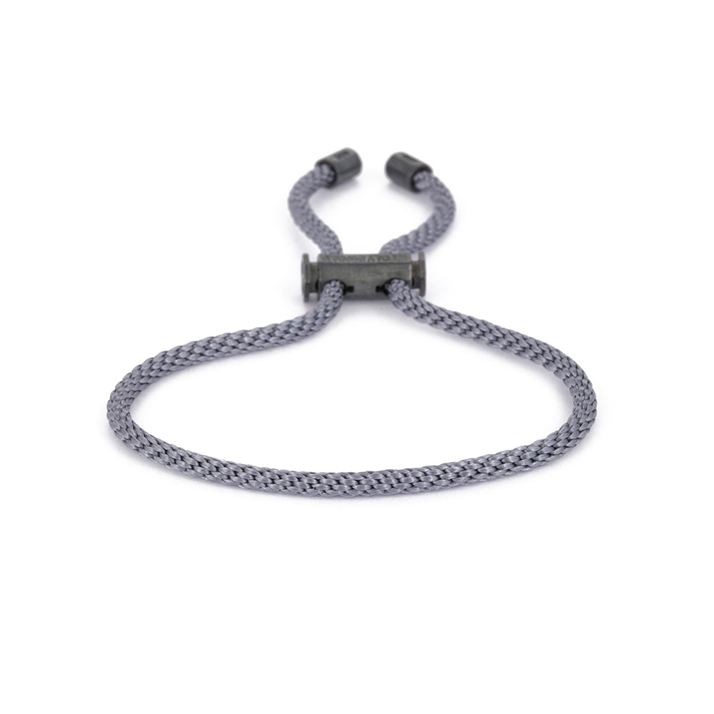 Grey Lace Bracelet in Oxide