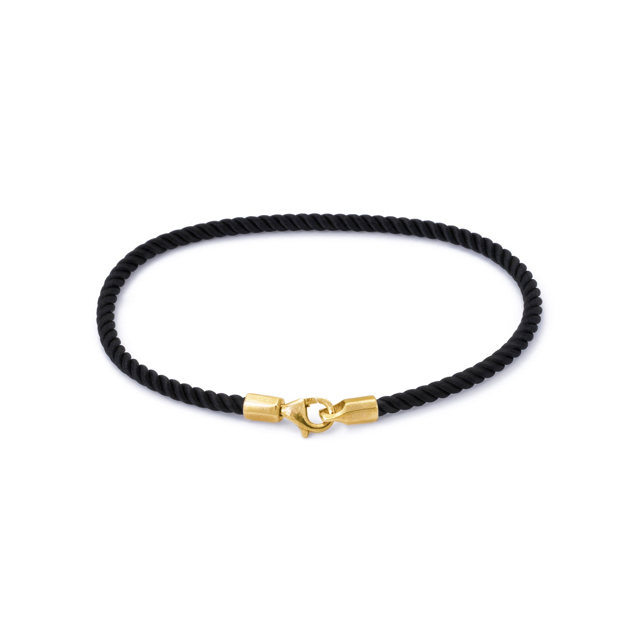 Black Milan Bracelet in Gold