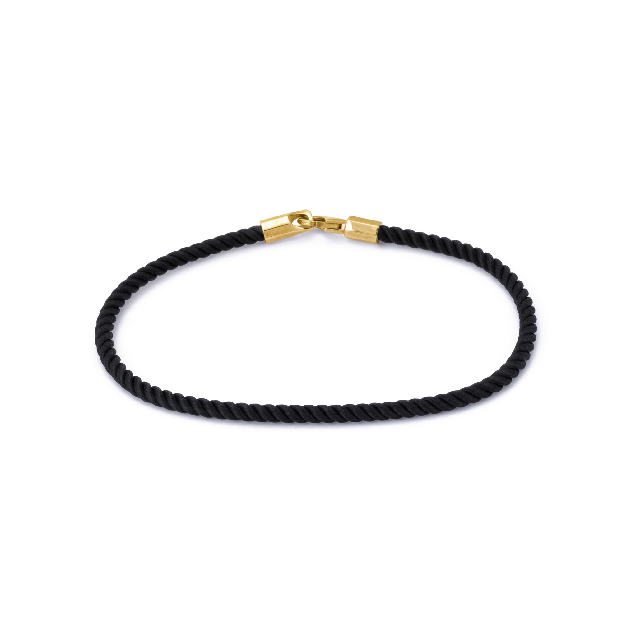 Black Milan Bracelet in Gold