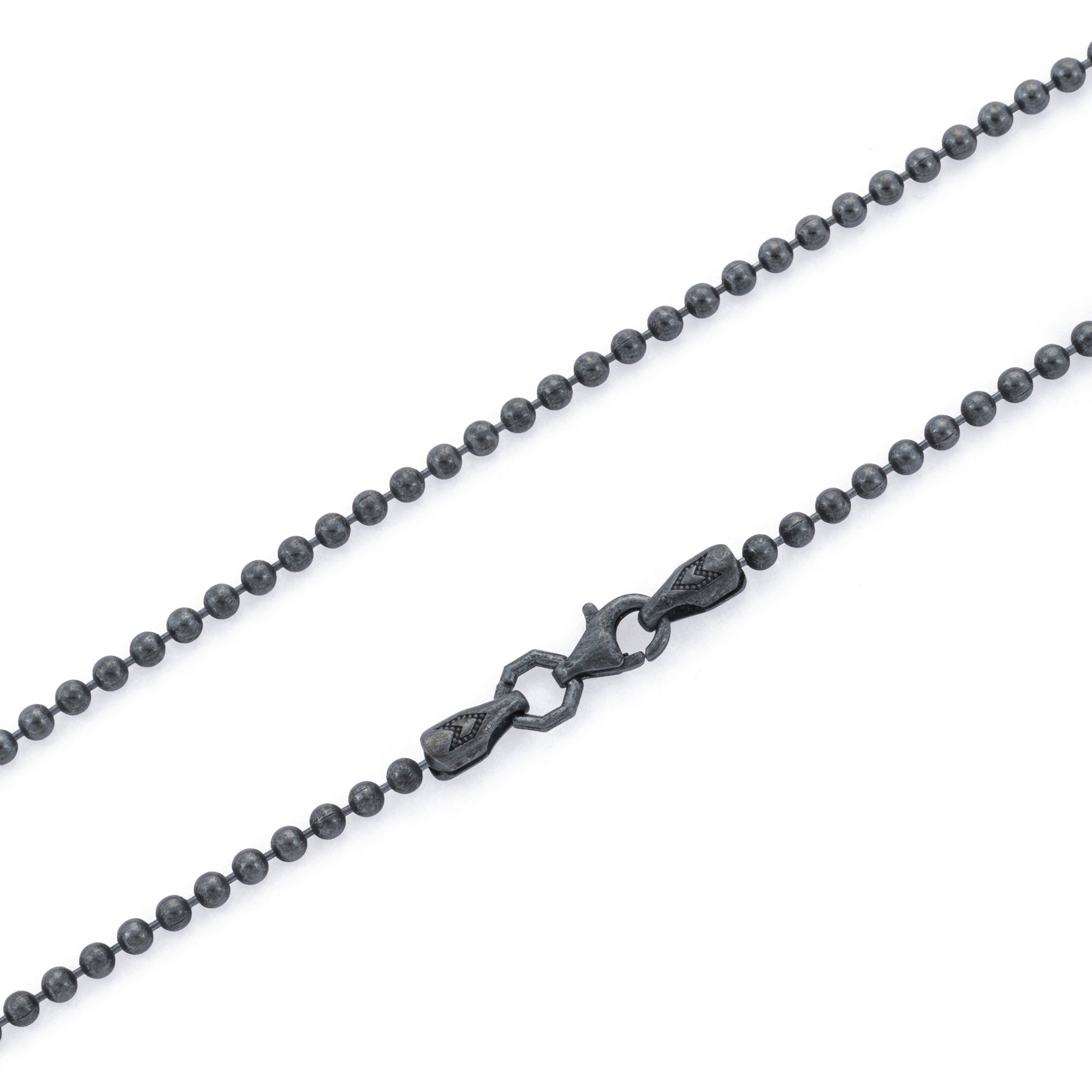 Ball Necklace in Oxide