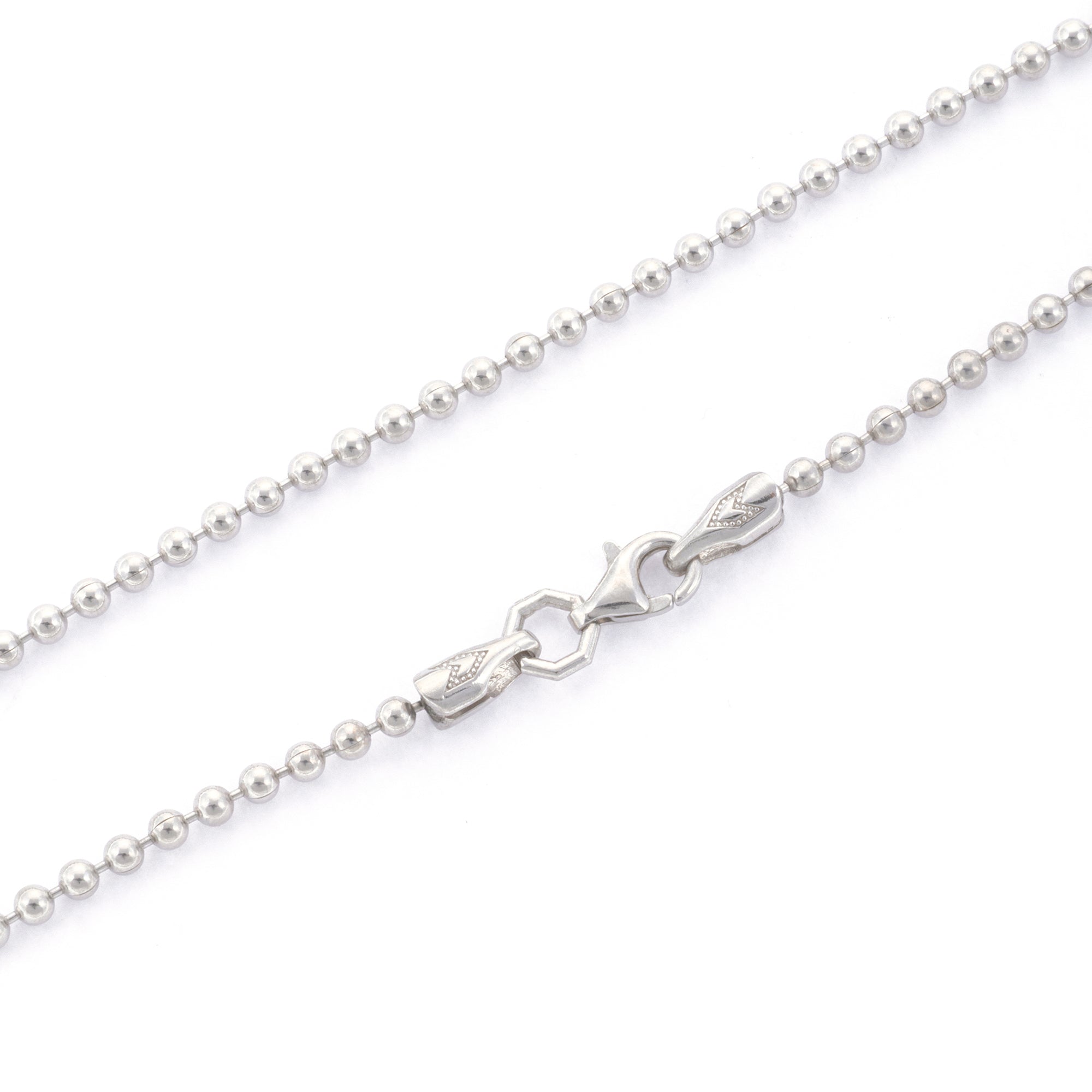 Ball Necklace in Silver