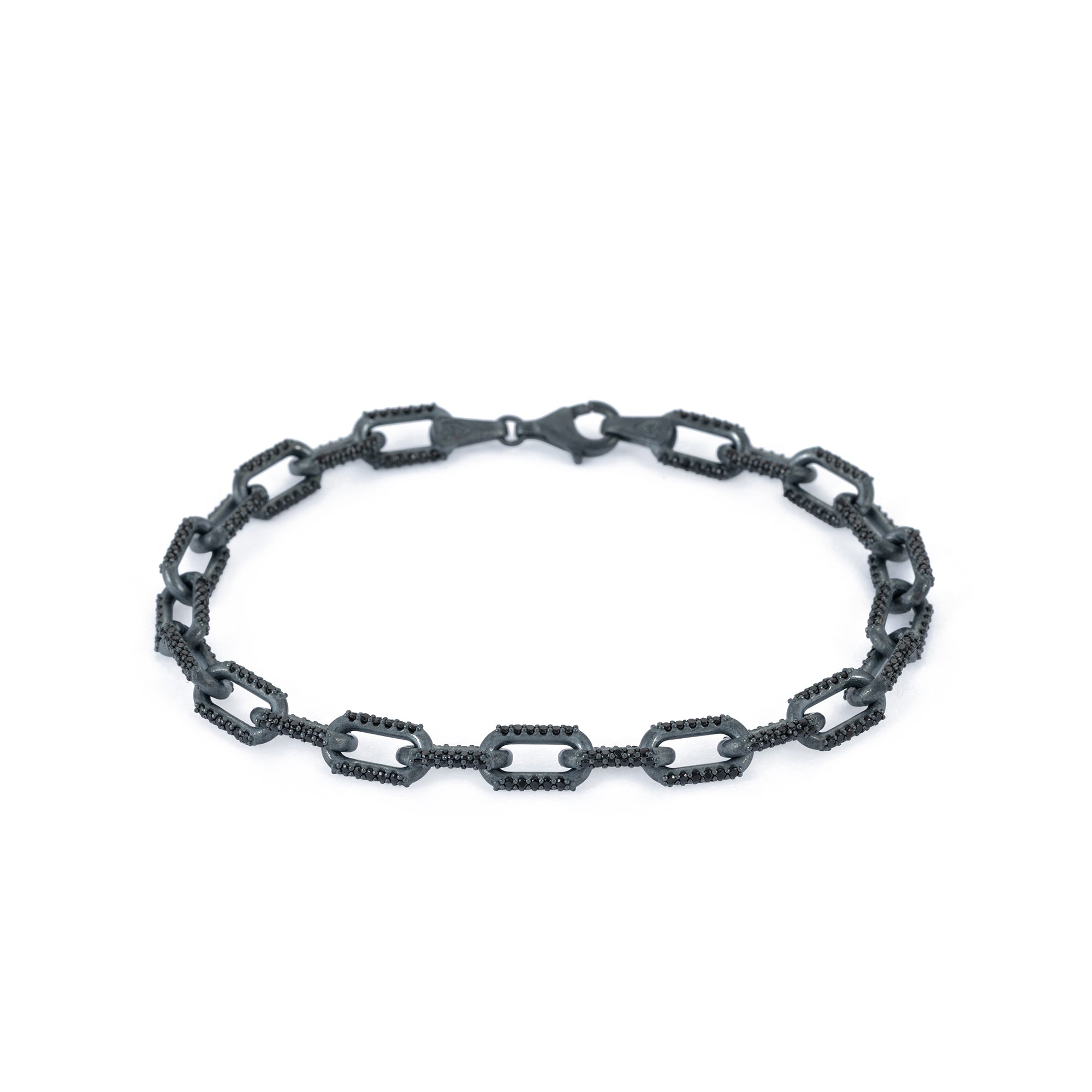 Black Stone Forsa Bracelet in Oxide
