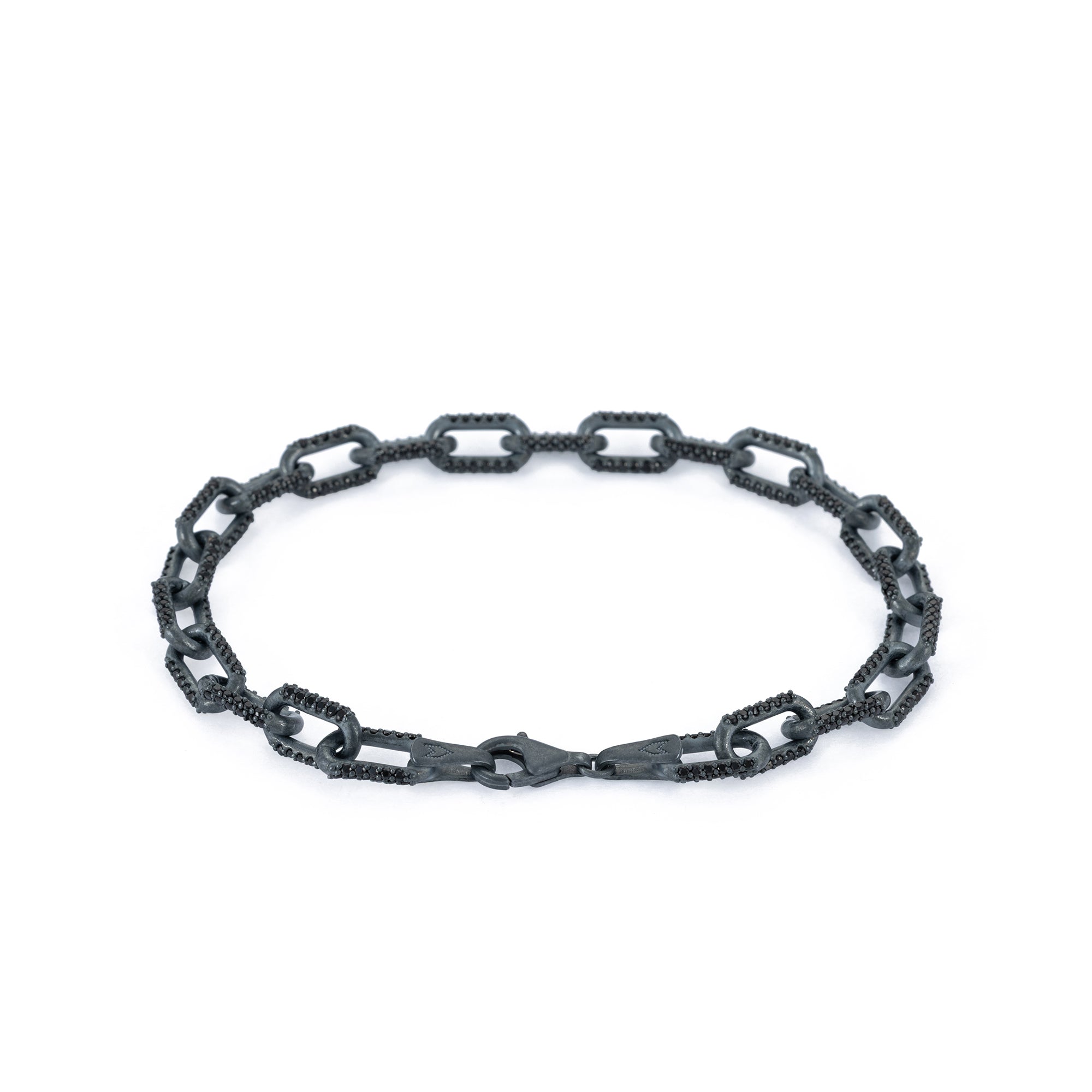 Black Stone Forsa Bracelet in Oxide