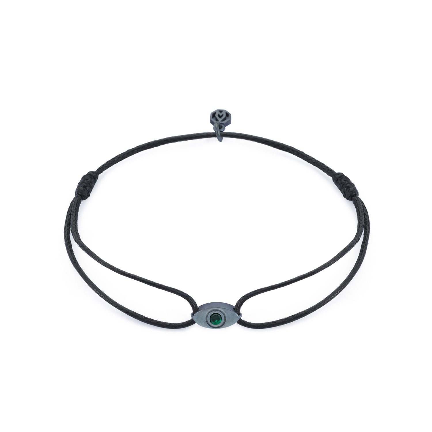 Green Eye Bracelet in Oxide