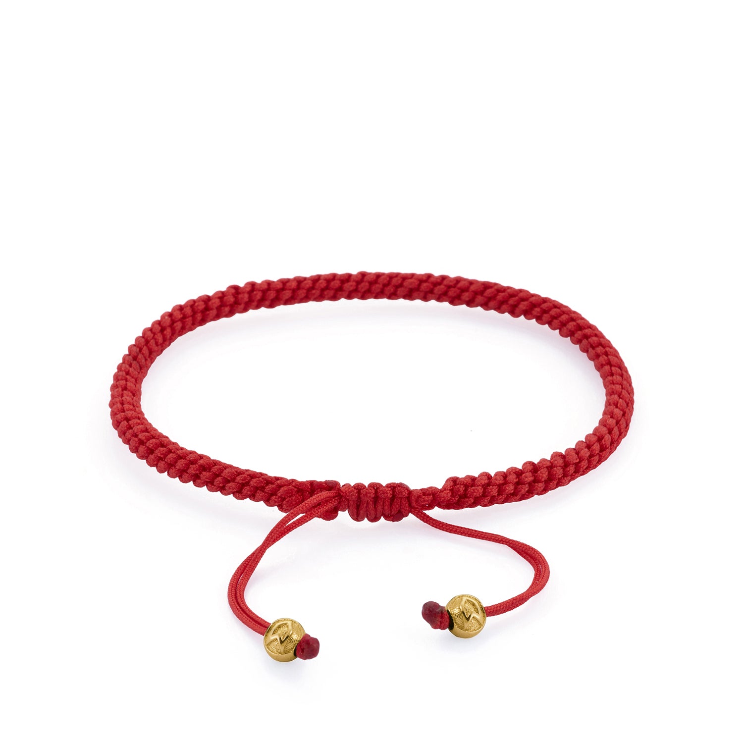 Red Knot Bracelet in Gold