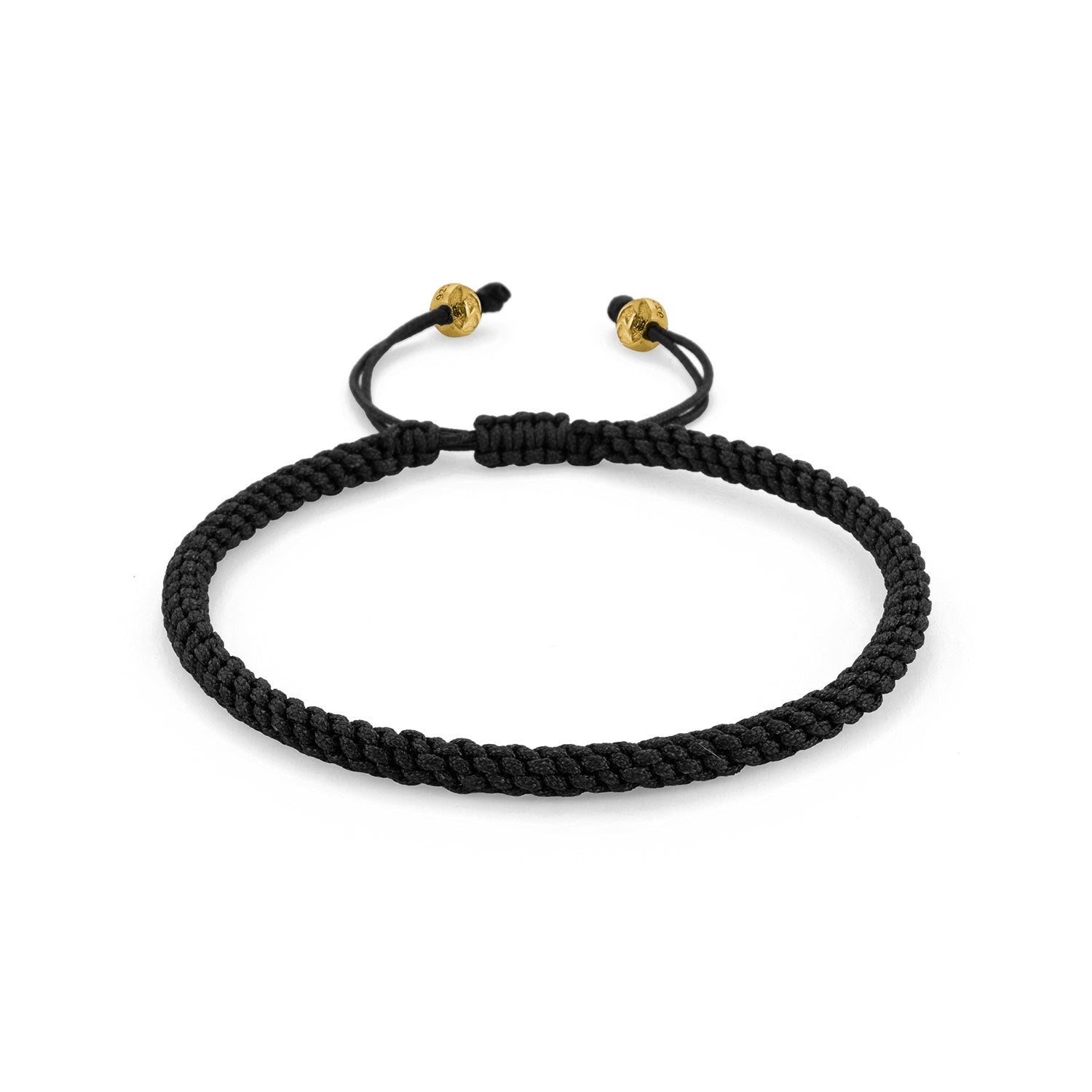 Black Knot Bracelet in Gold