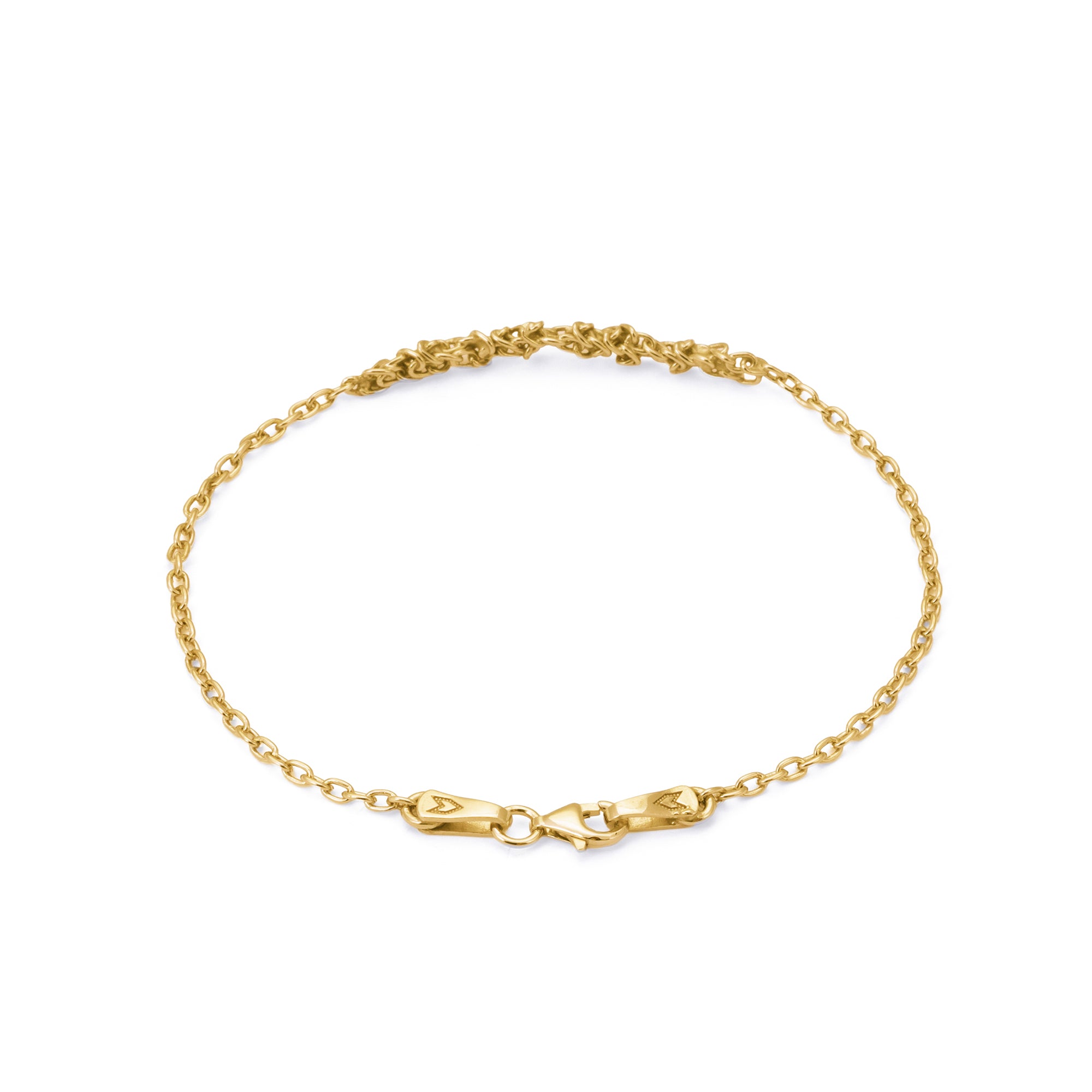 Knot Bracelet in Gold