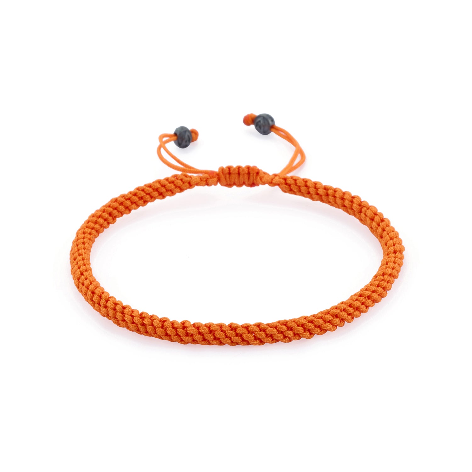 Orange Knot Bracelet in Oxide