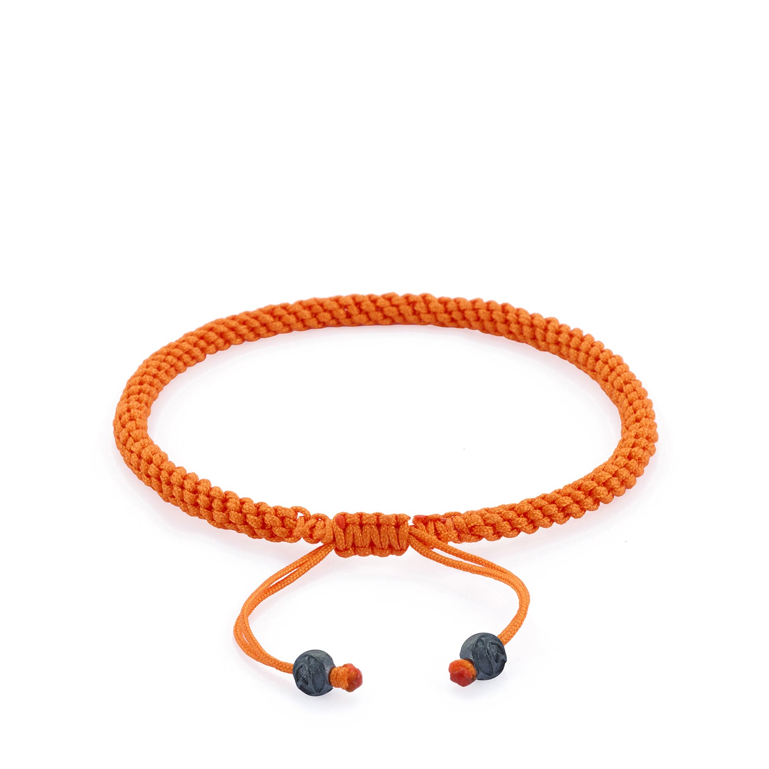 Orange Knot Bracelet in Oxide