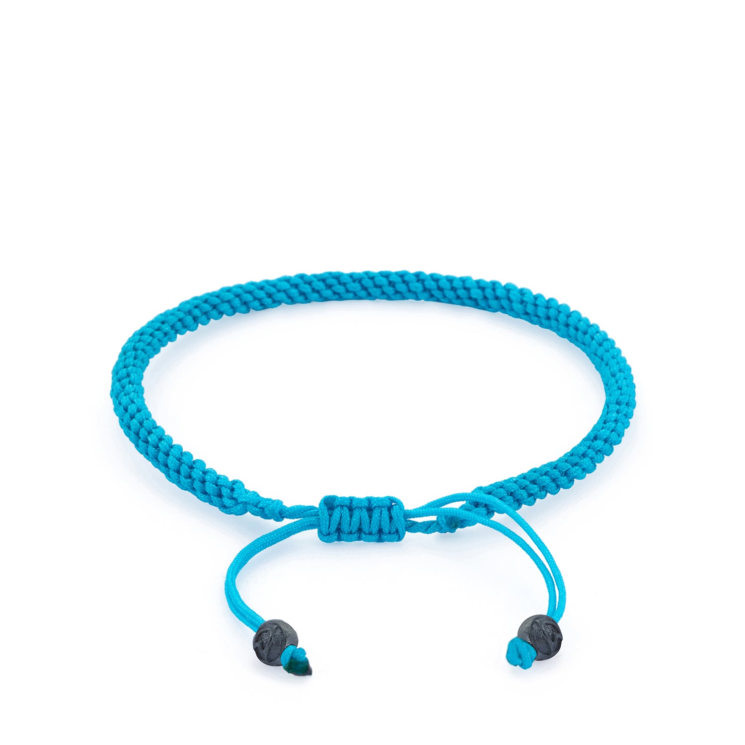 Blue Knot Bracelet in Oxide