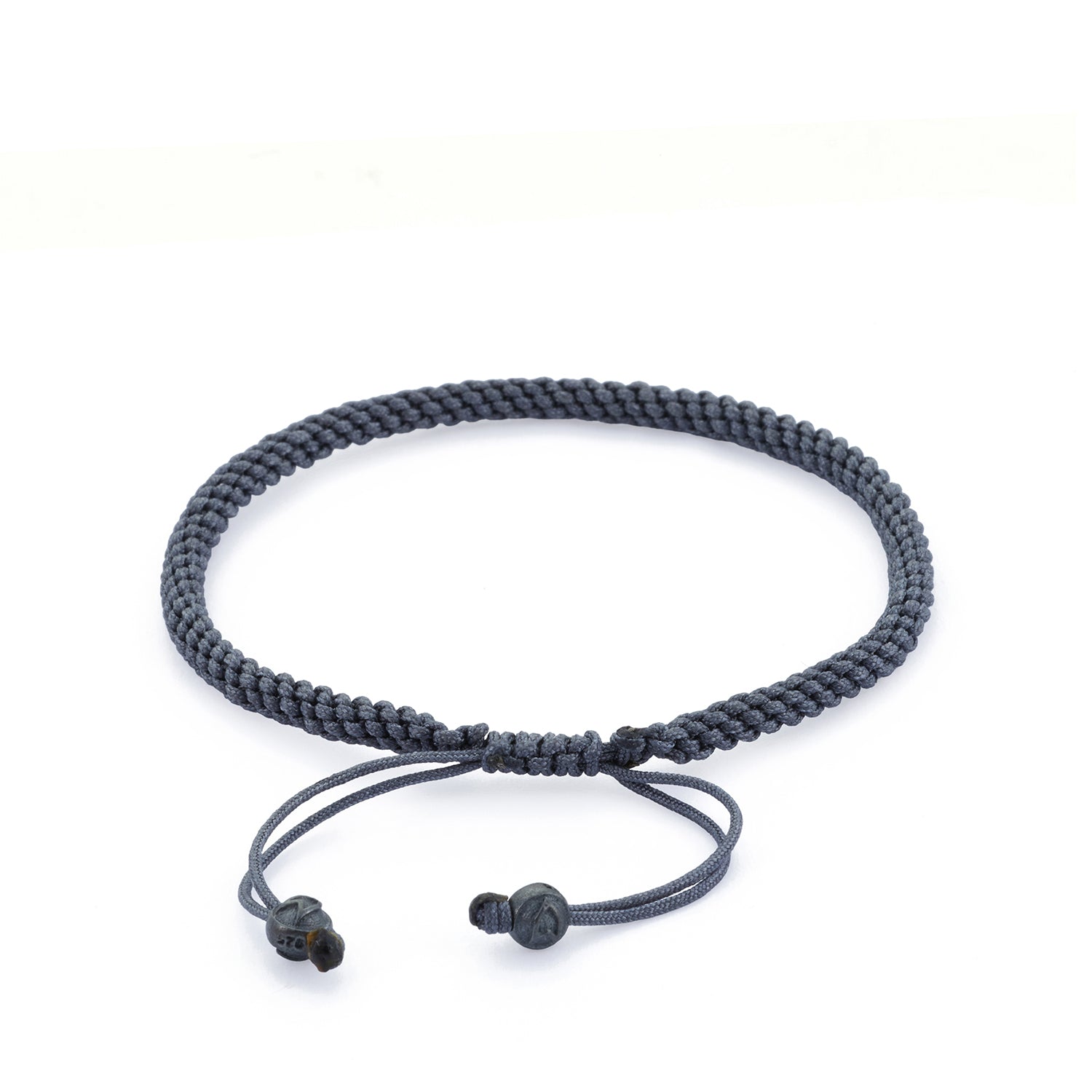 Grey Knot Bracelet in Oxide