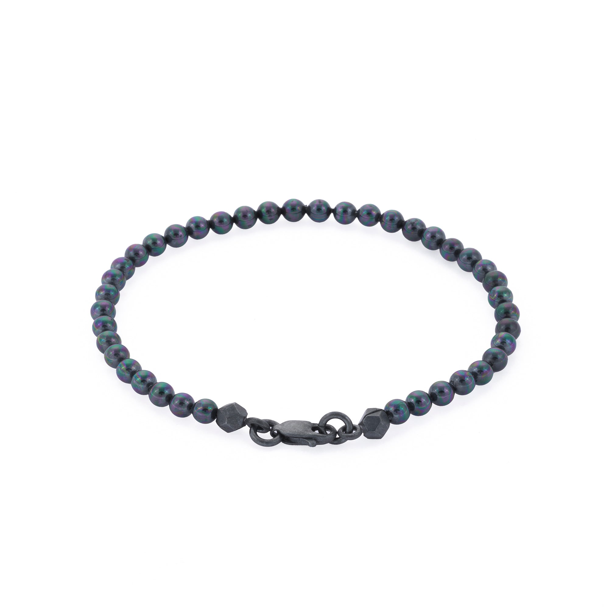 Oksit Siyah İnci Bileklik