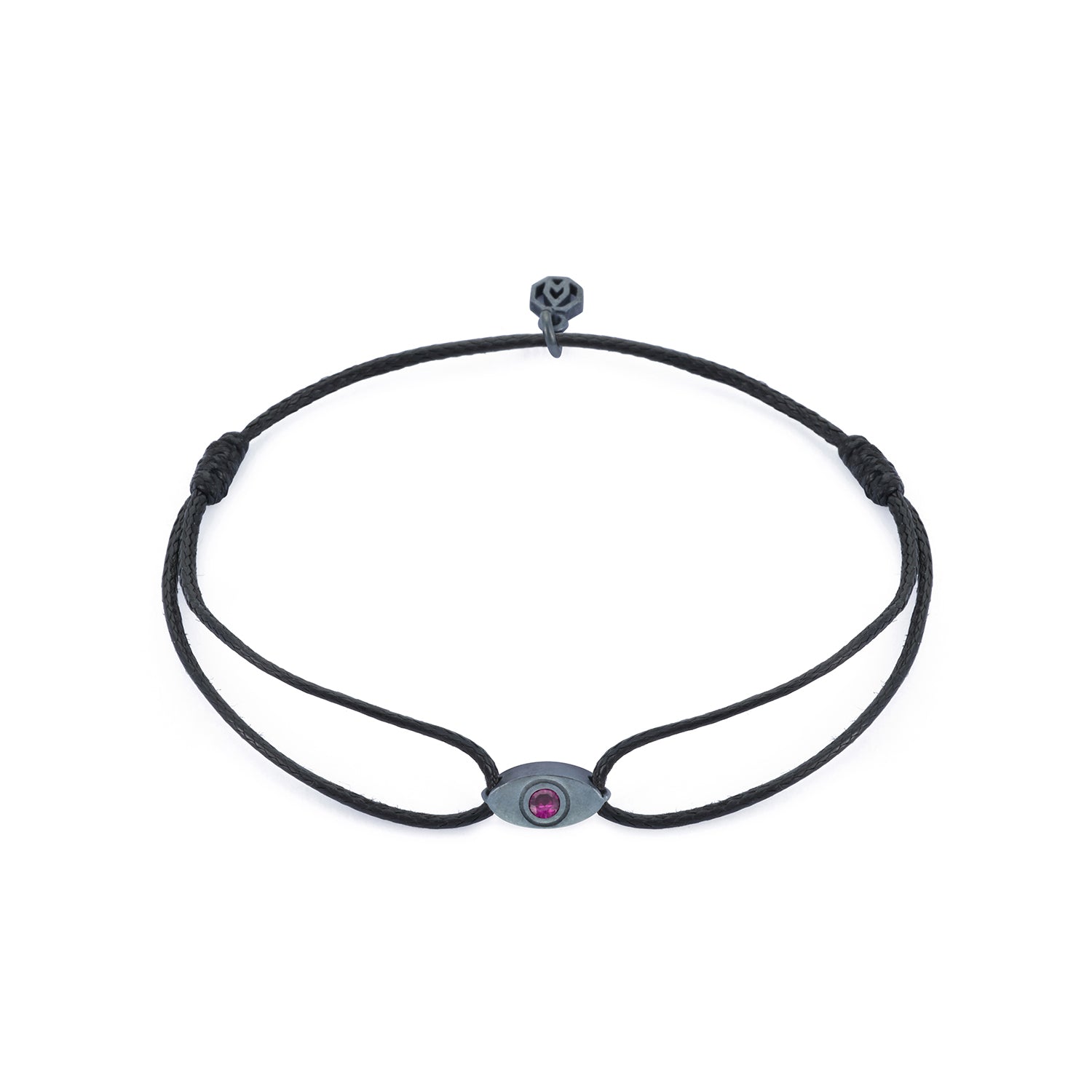 Pink Eye Bracelet in Oxide