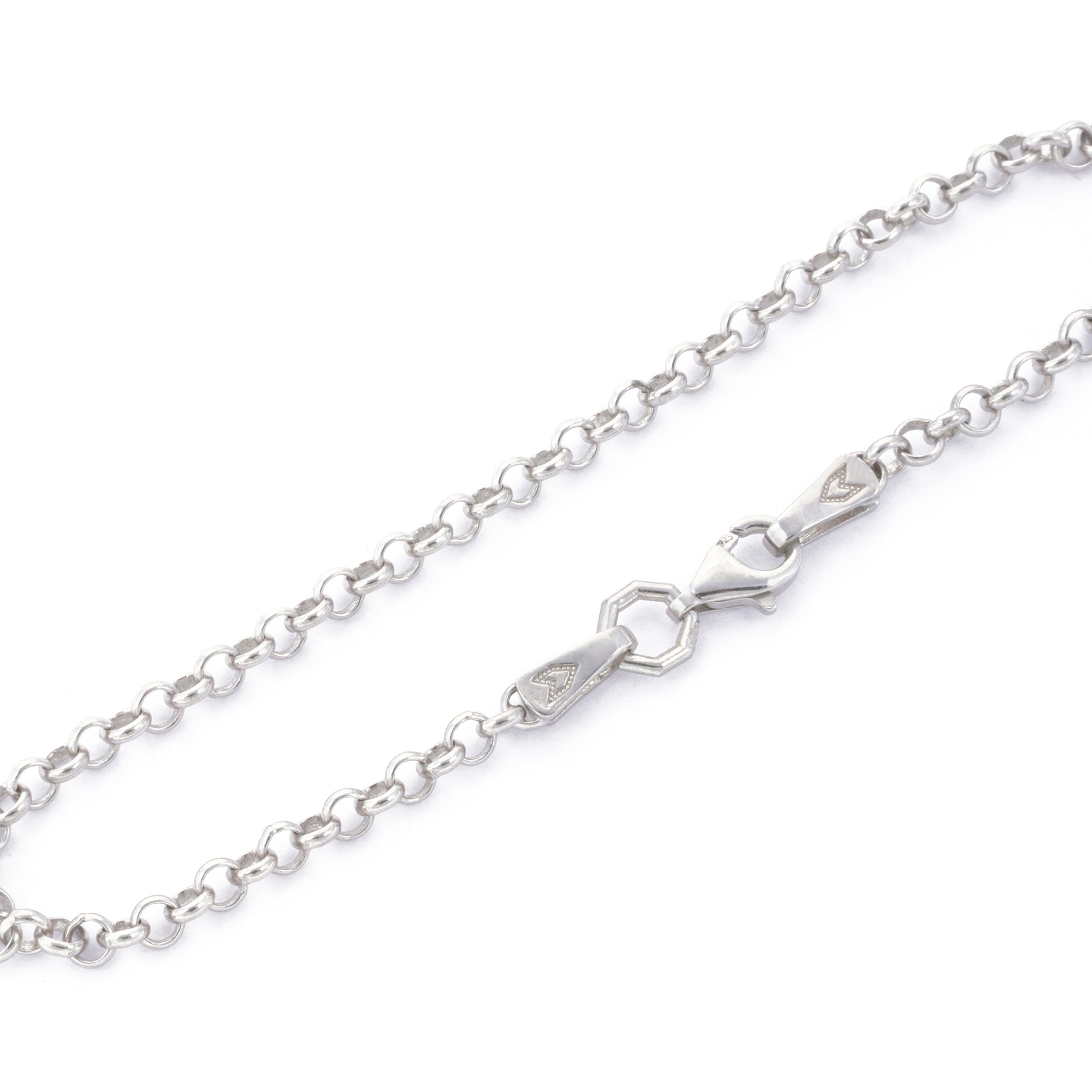 Rolo Bracelet in Silver