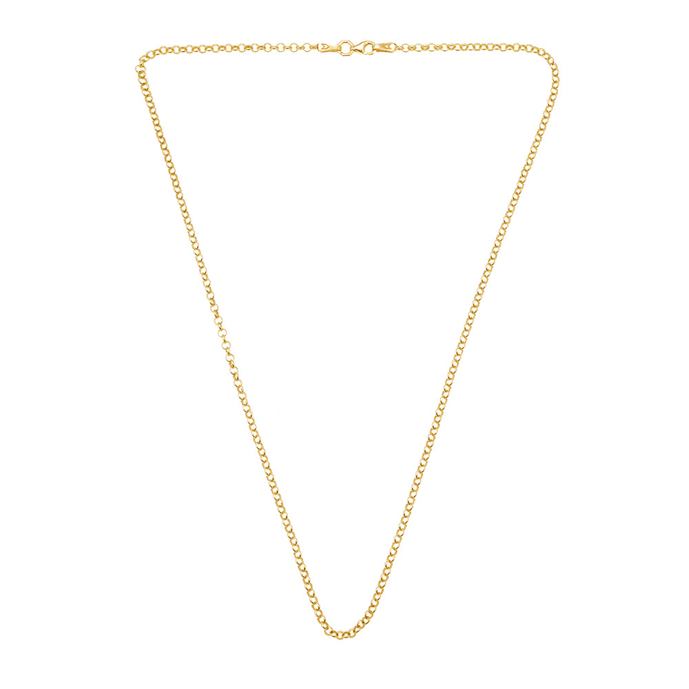 Rolo Necklace in Gold