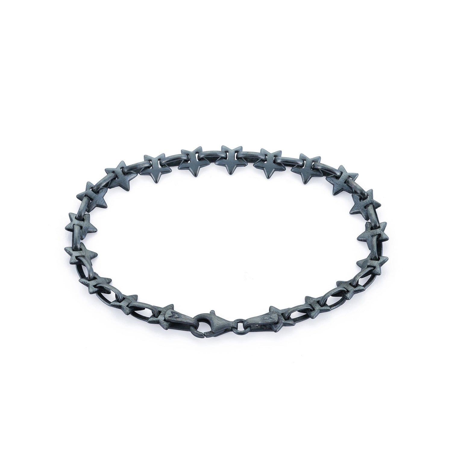 Star Chain Bracelet in Oxide