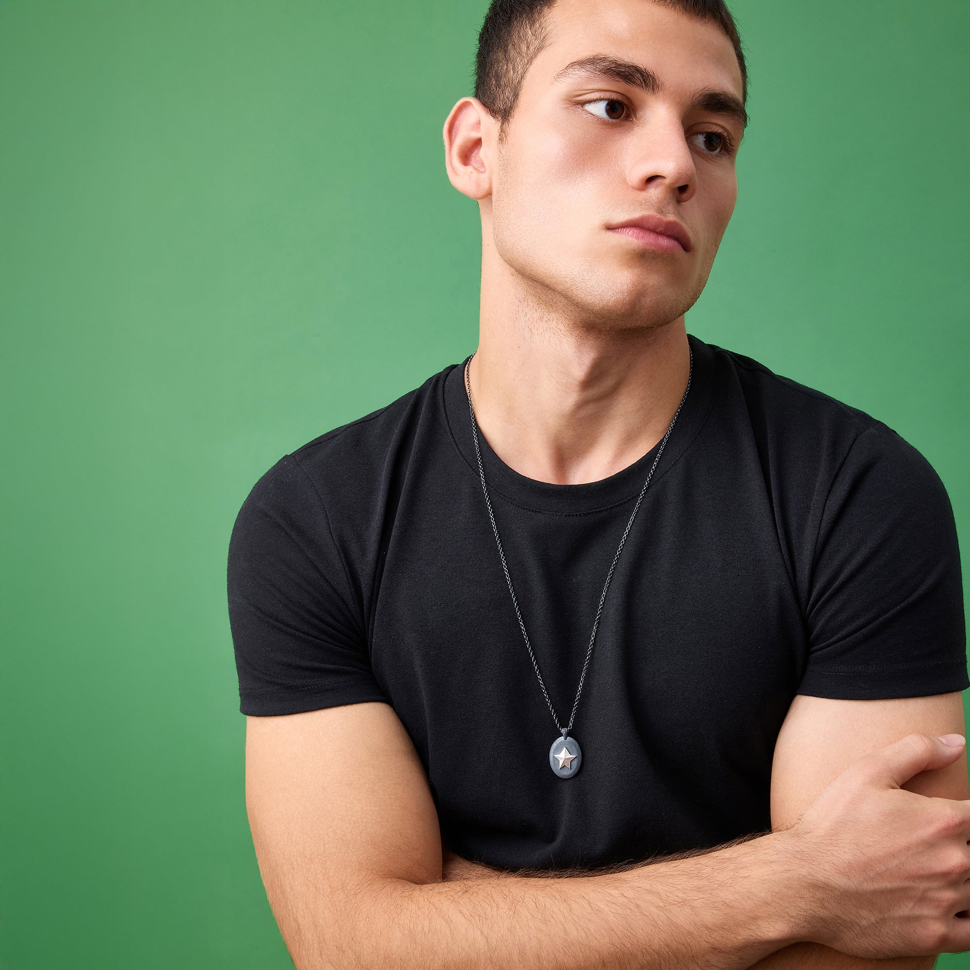 Star Necklace in Oxide