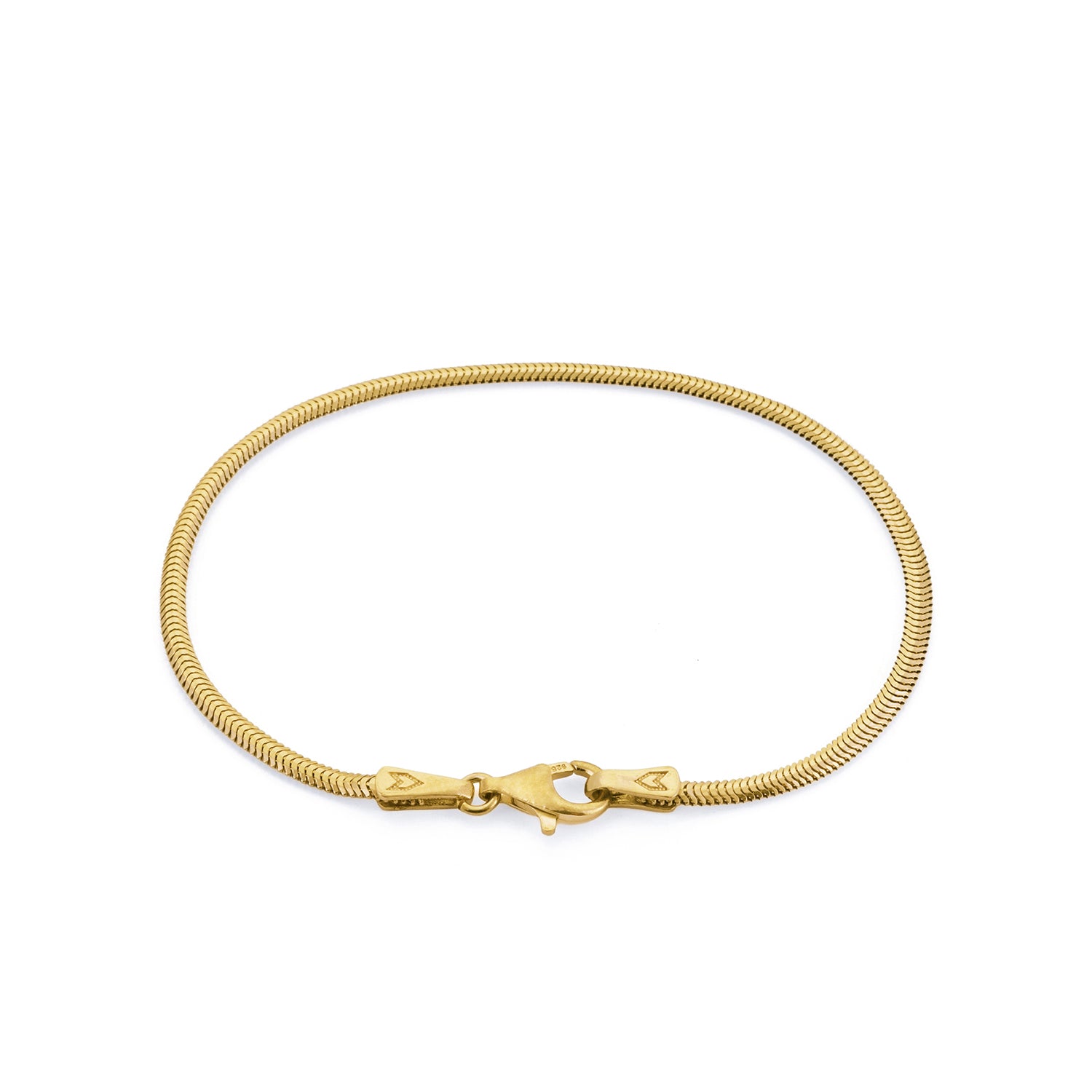 Snake Chain Bracelet in Gold