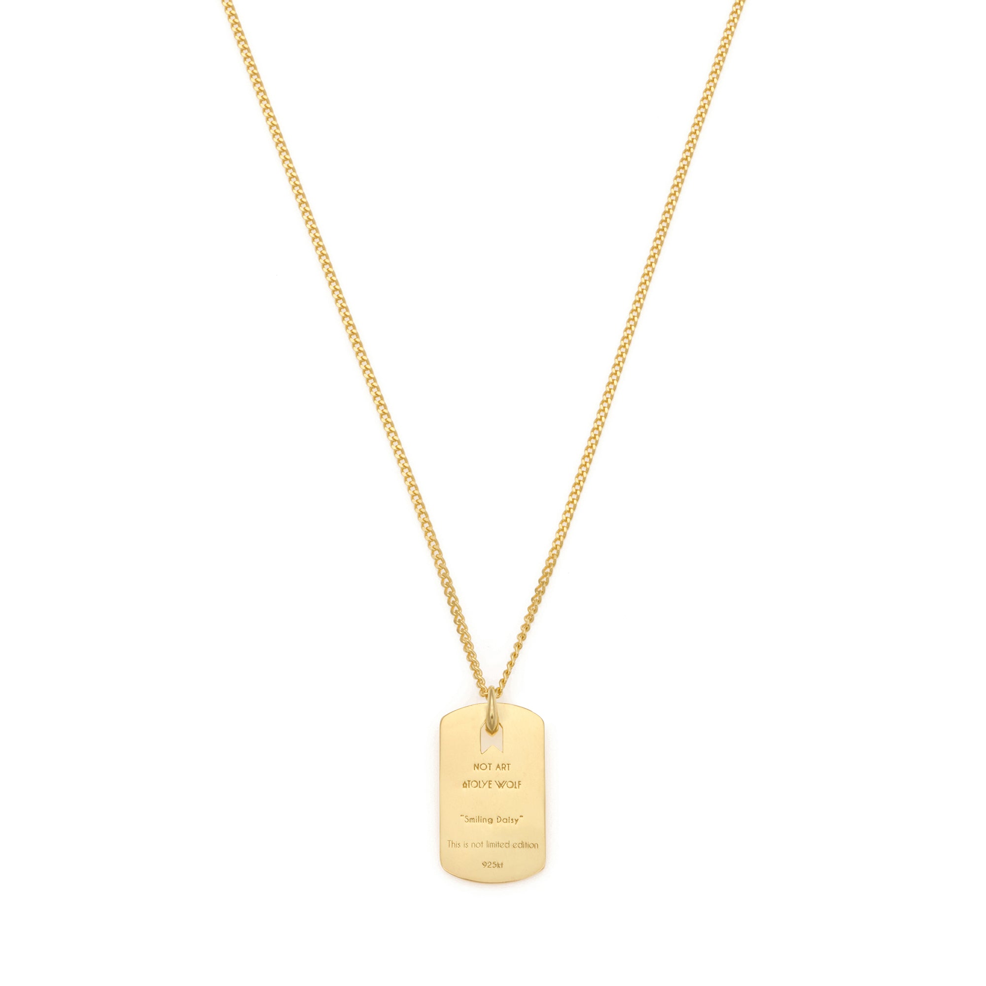 Any Flower Necklace in Gold