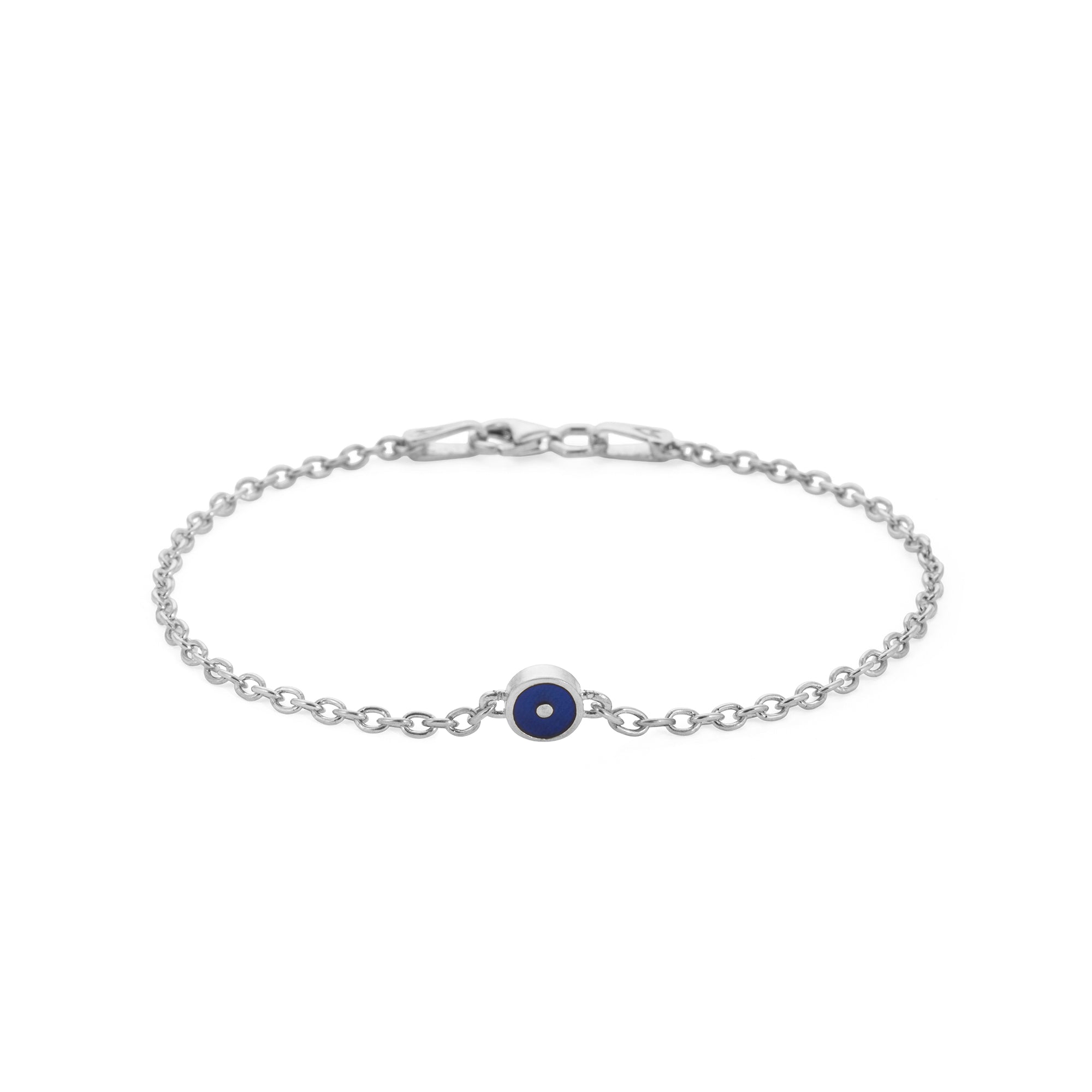 Eye Bracelet in Silver