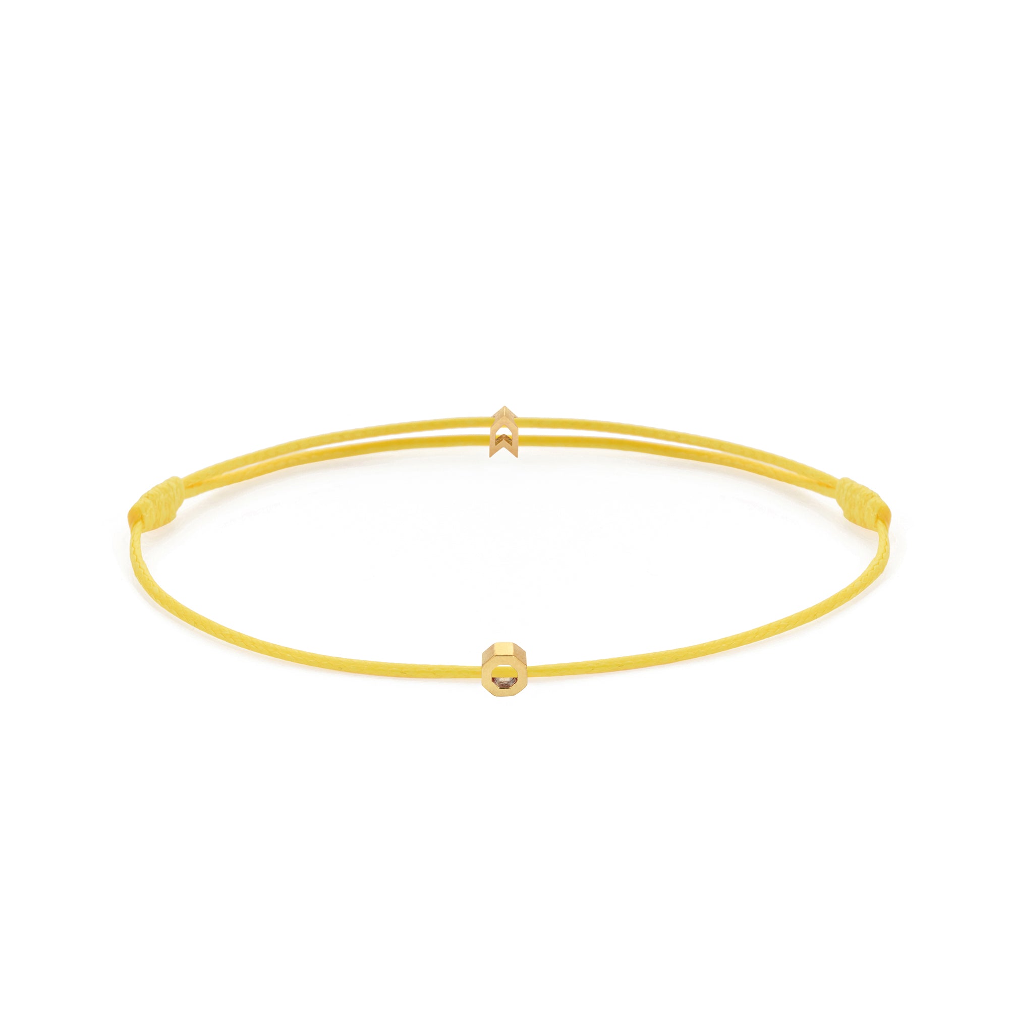 Yellow Chance Bracelet in Gold