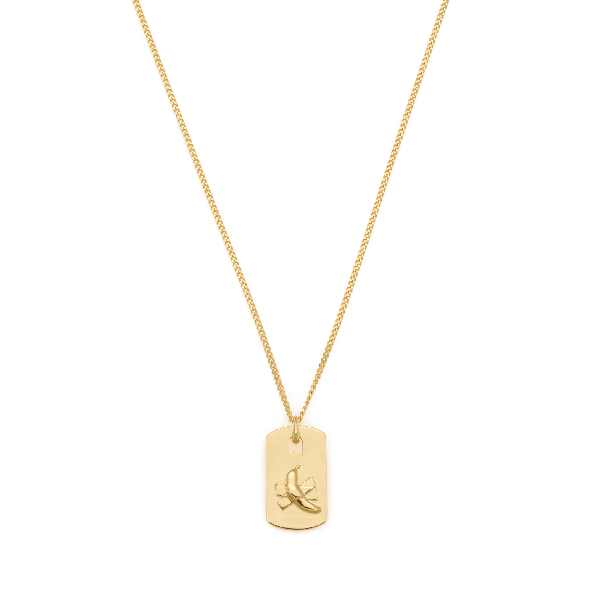 Just Banana Necklace in Gold