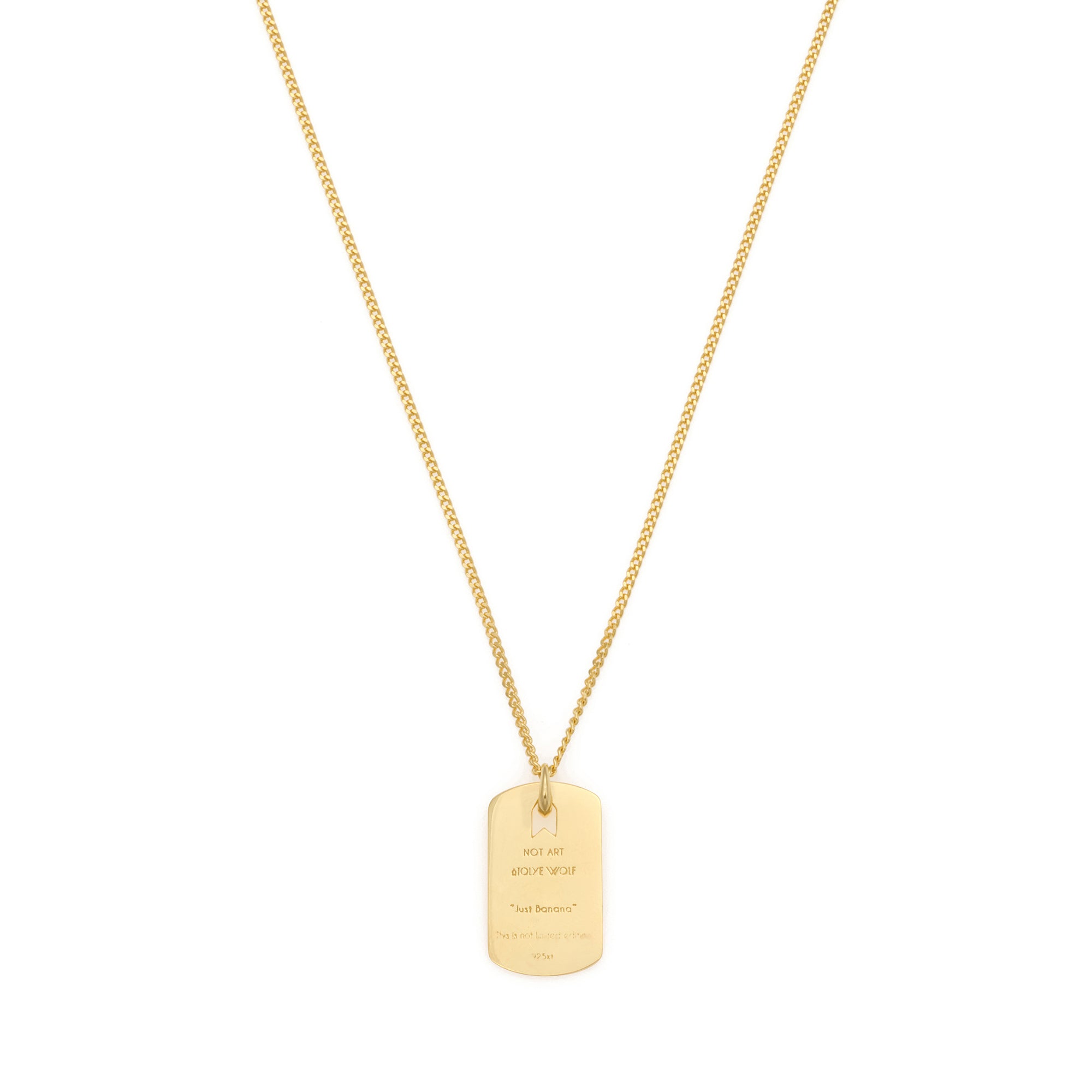 Just Banana Necklace in Gold