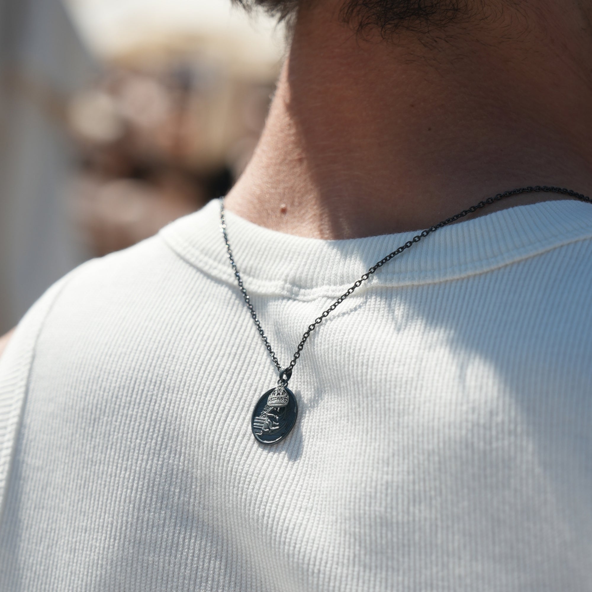 King Aethelwulf Necklace in Oxide