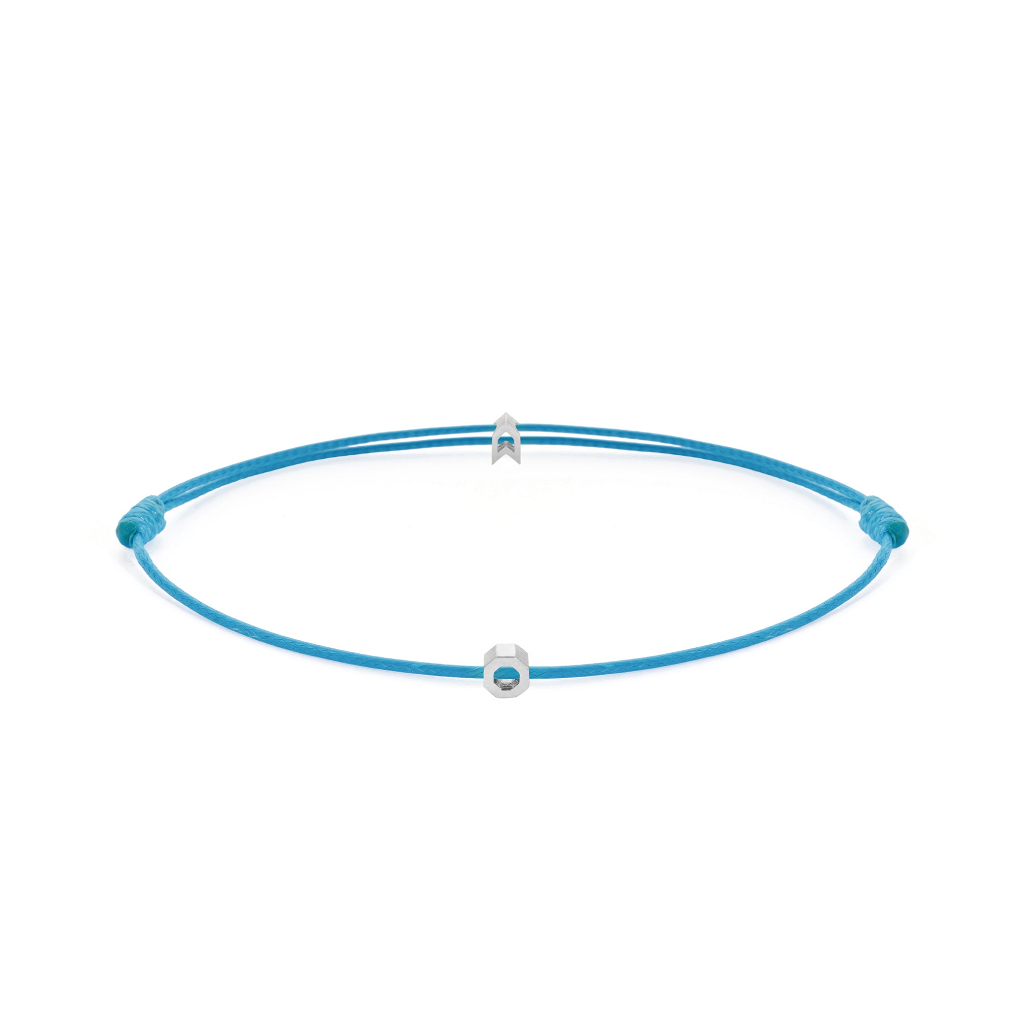 Blue Chance Bracelet in Silver