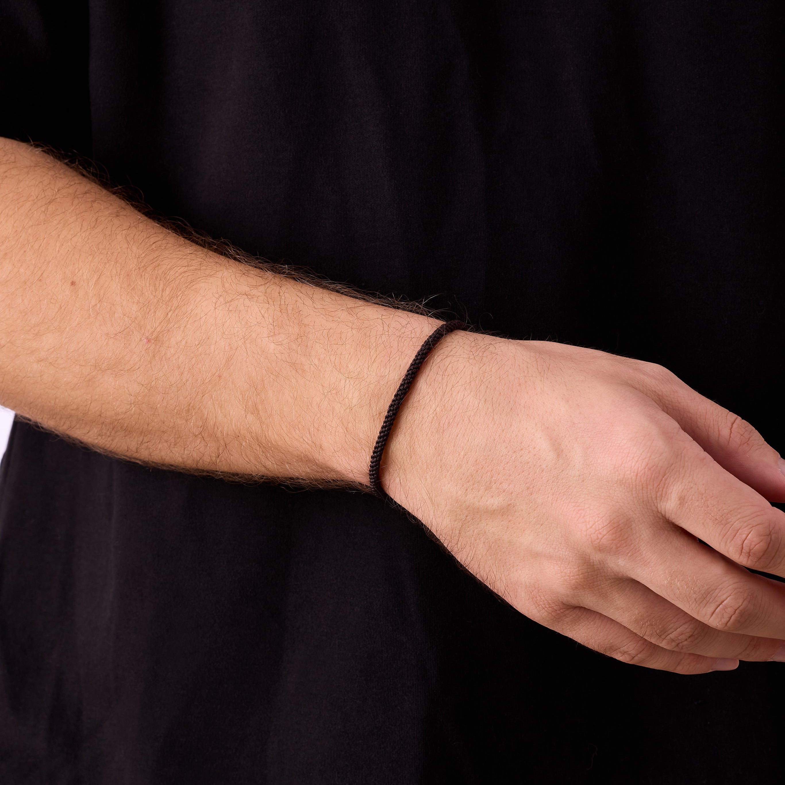 Brown Knot Bracelet in Oxide