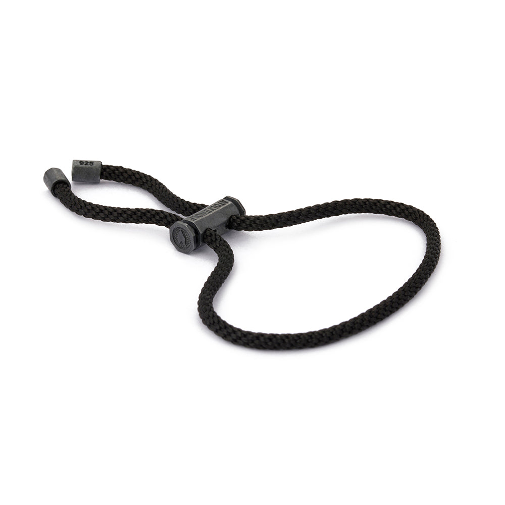 Black Lace Bracelet in Oxide