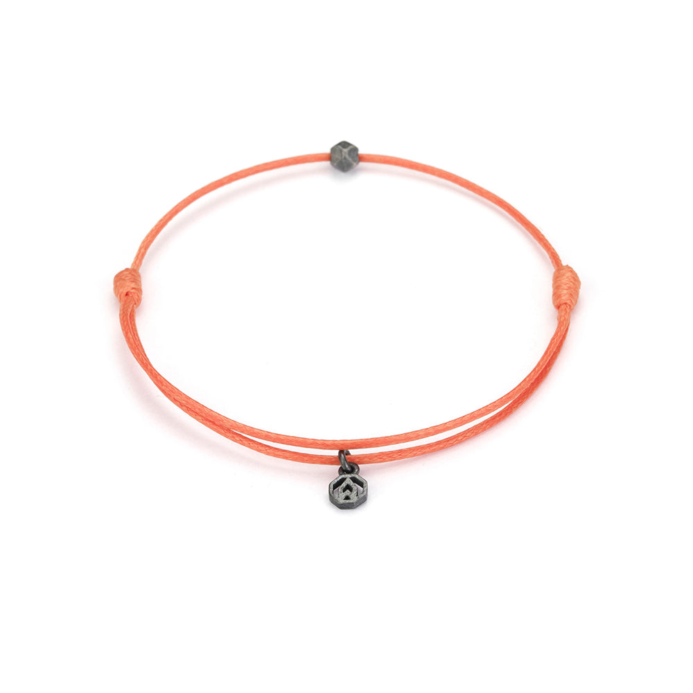 Orange Chance Bracelet in Oxide