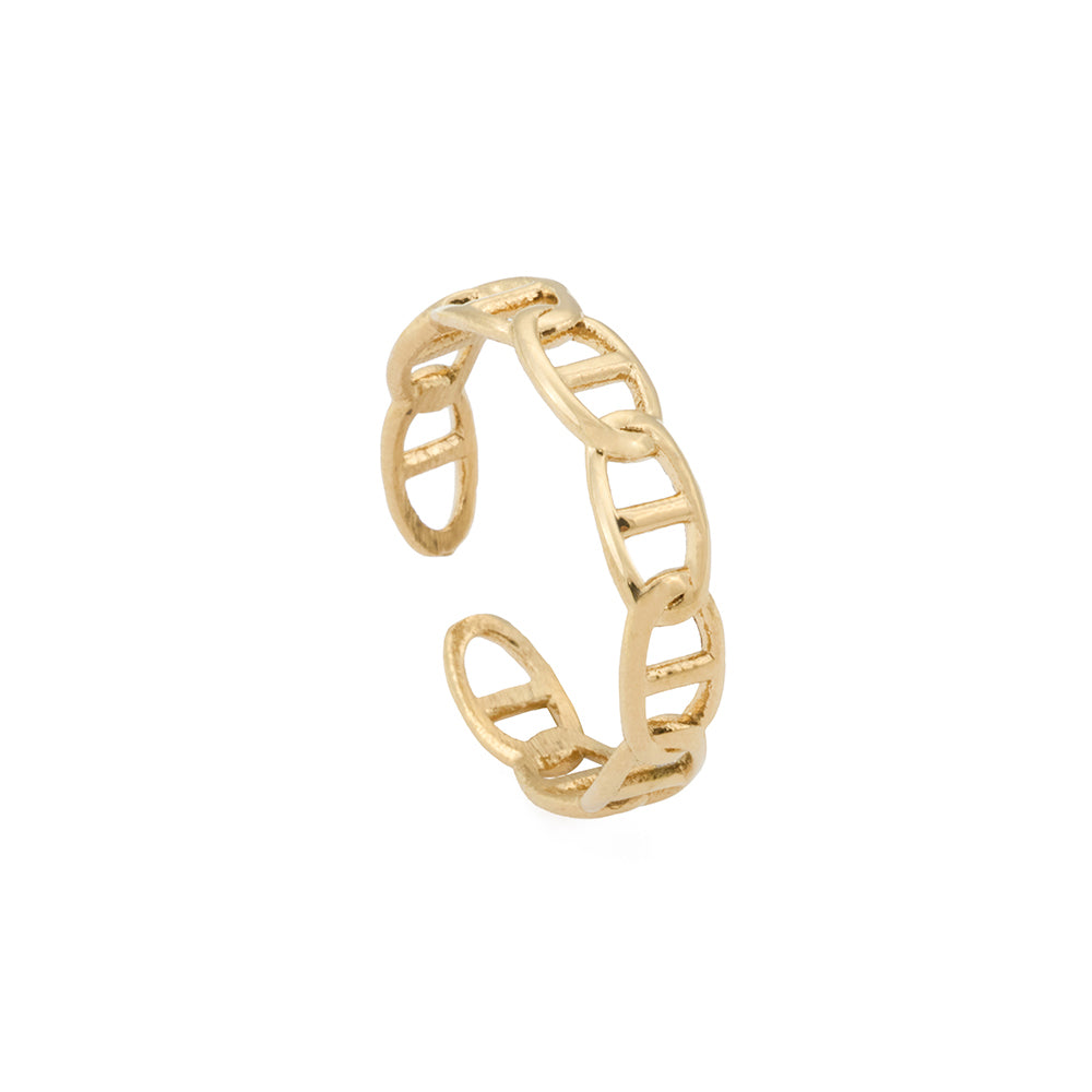 Bar Ring in Gold