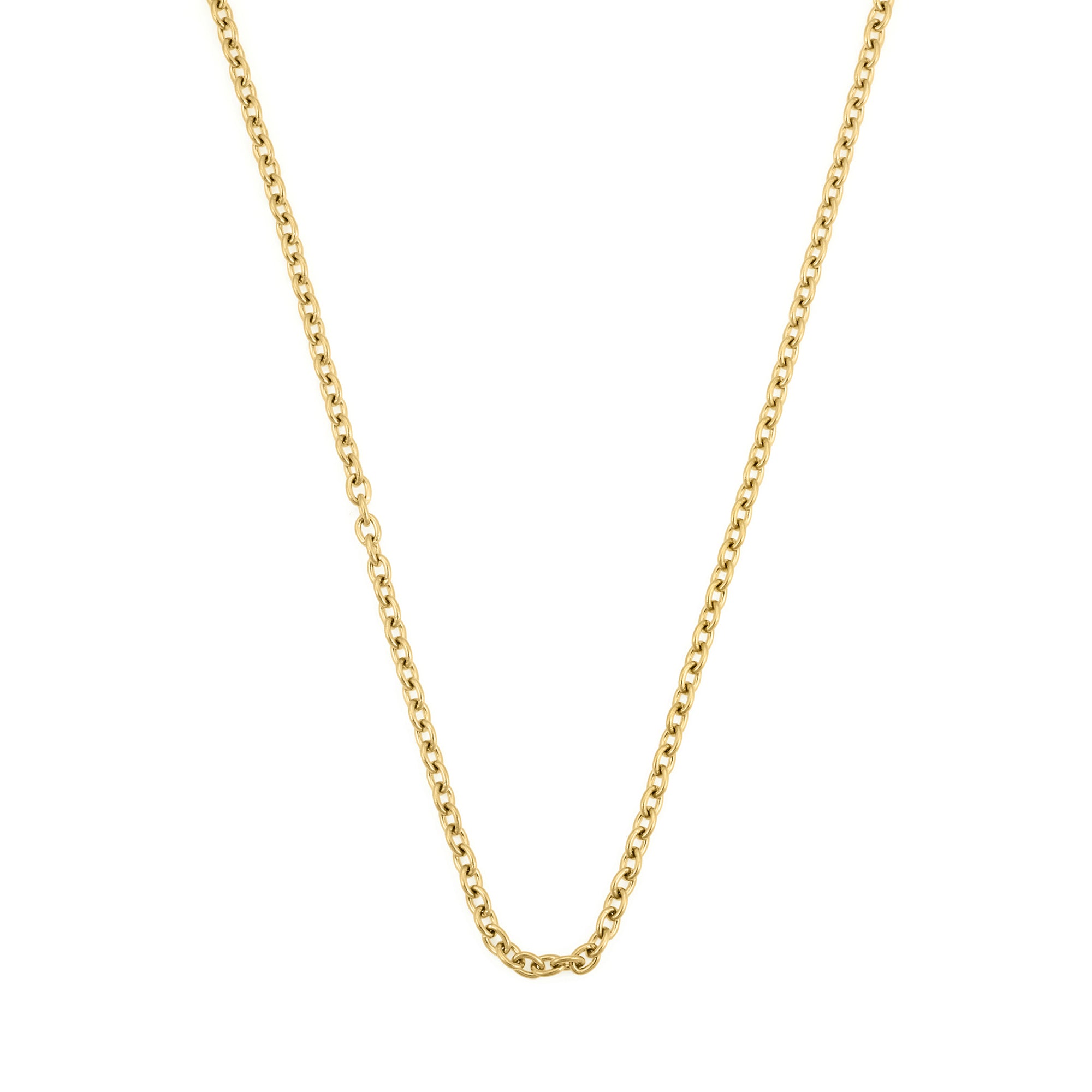 Cable Necklace in Gold