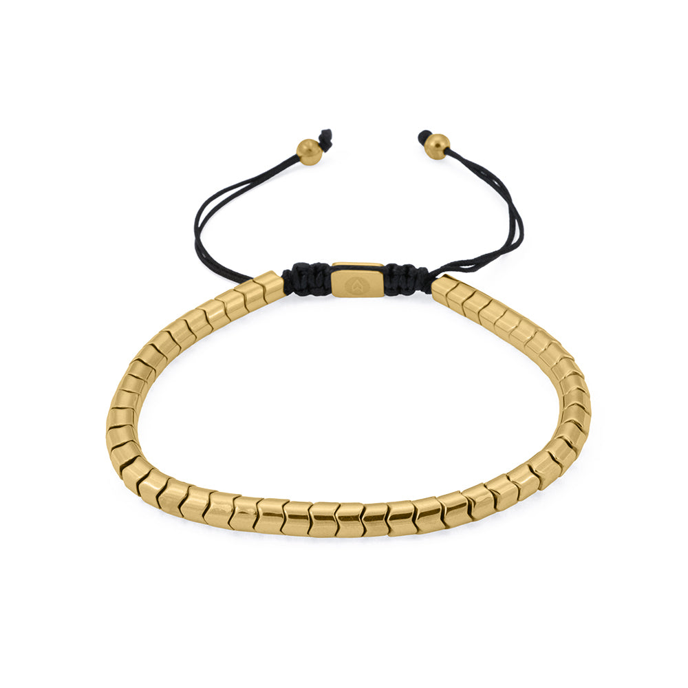 Hematite Bracelet in Gold