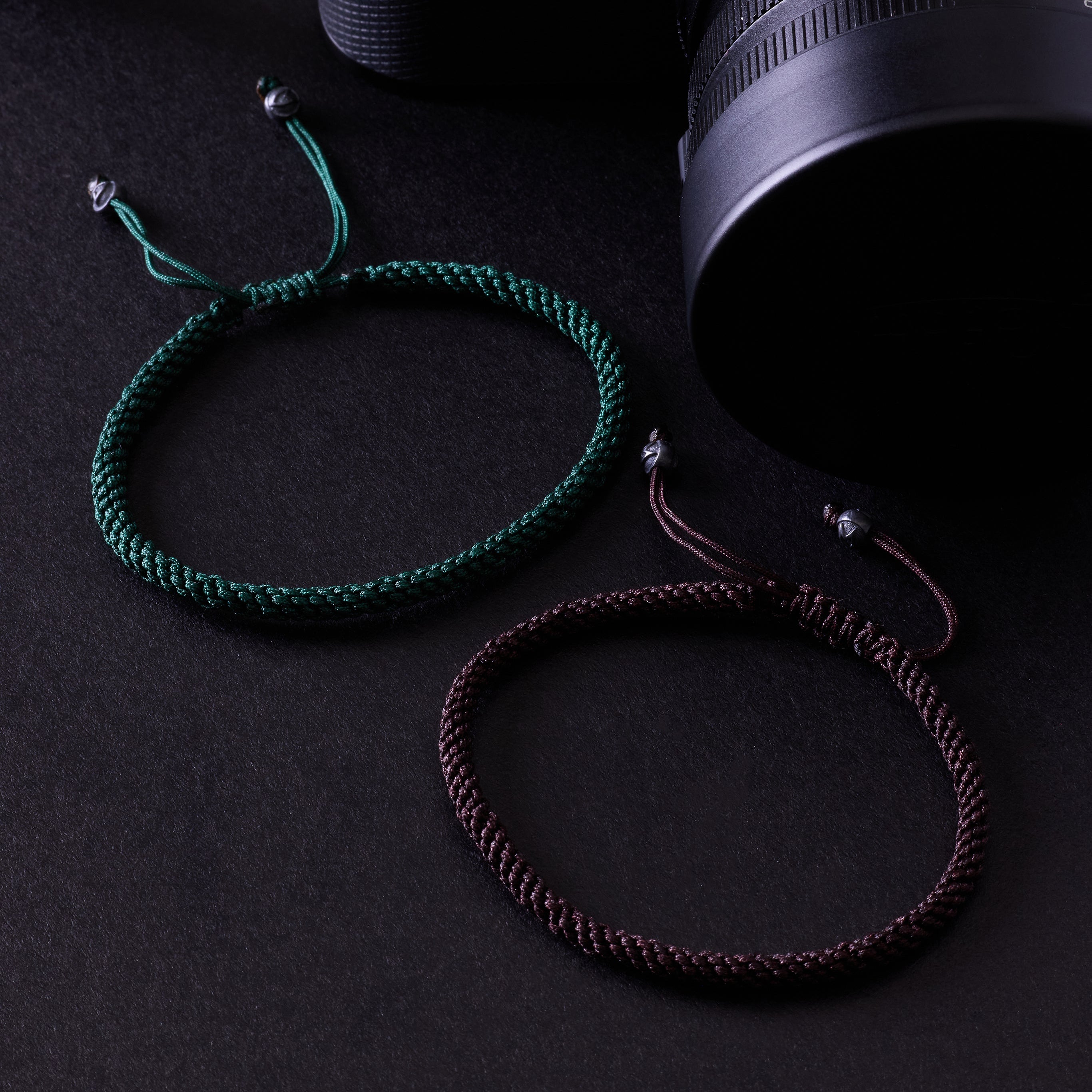 Brown Knot Bracelet in Oxide