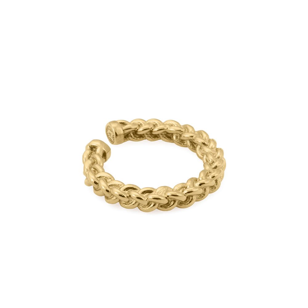 Mesh Ring in Gold