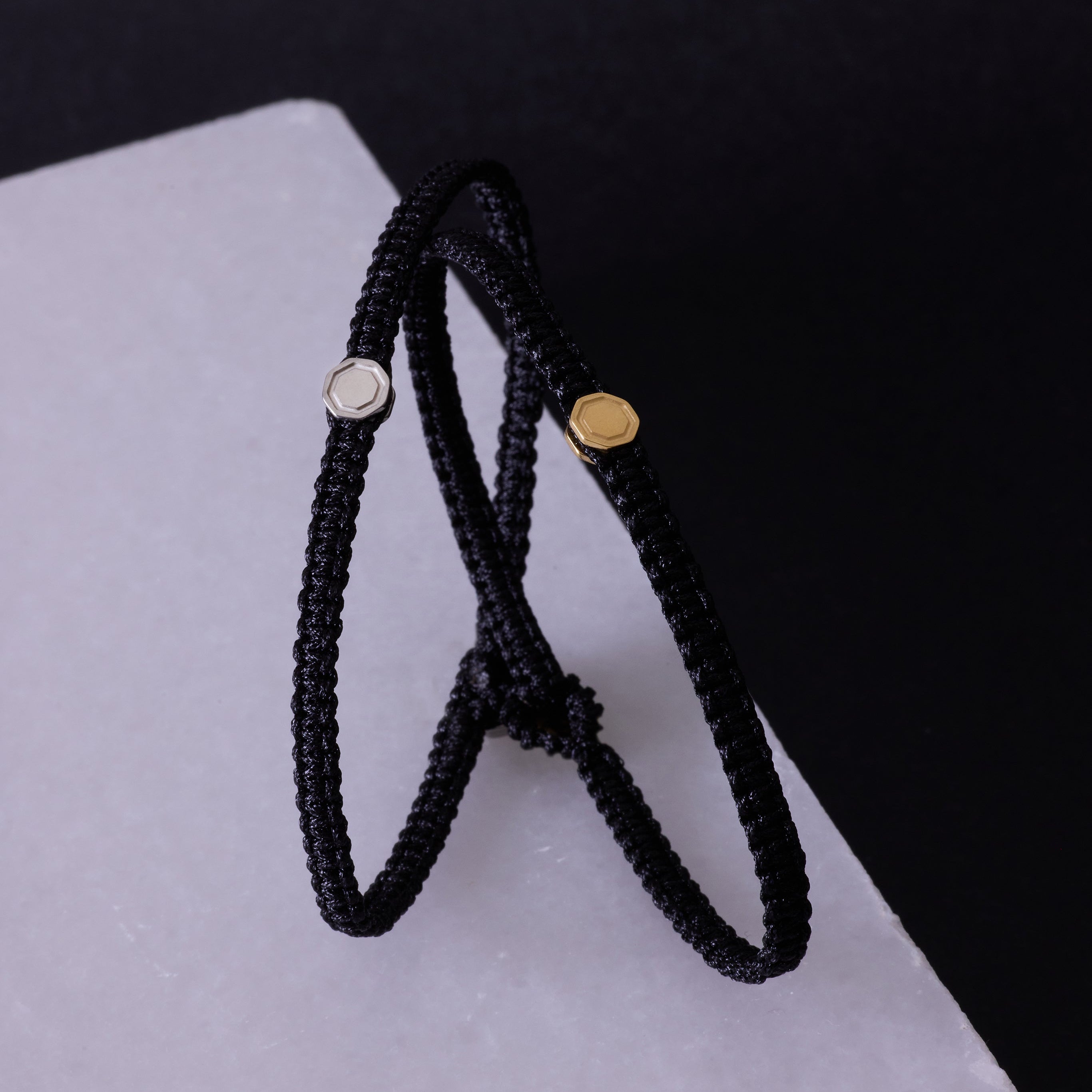 Macrame Bracelet in Gold