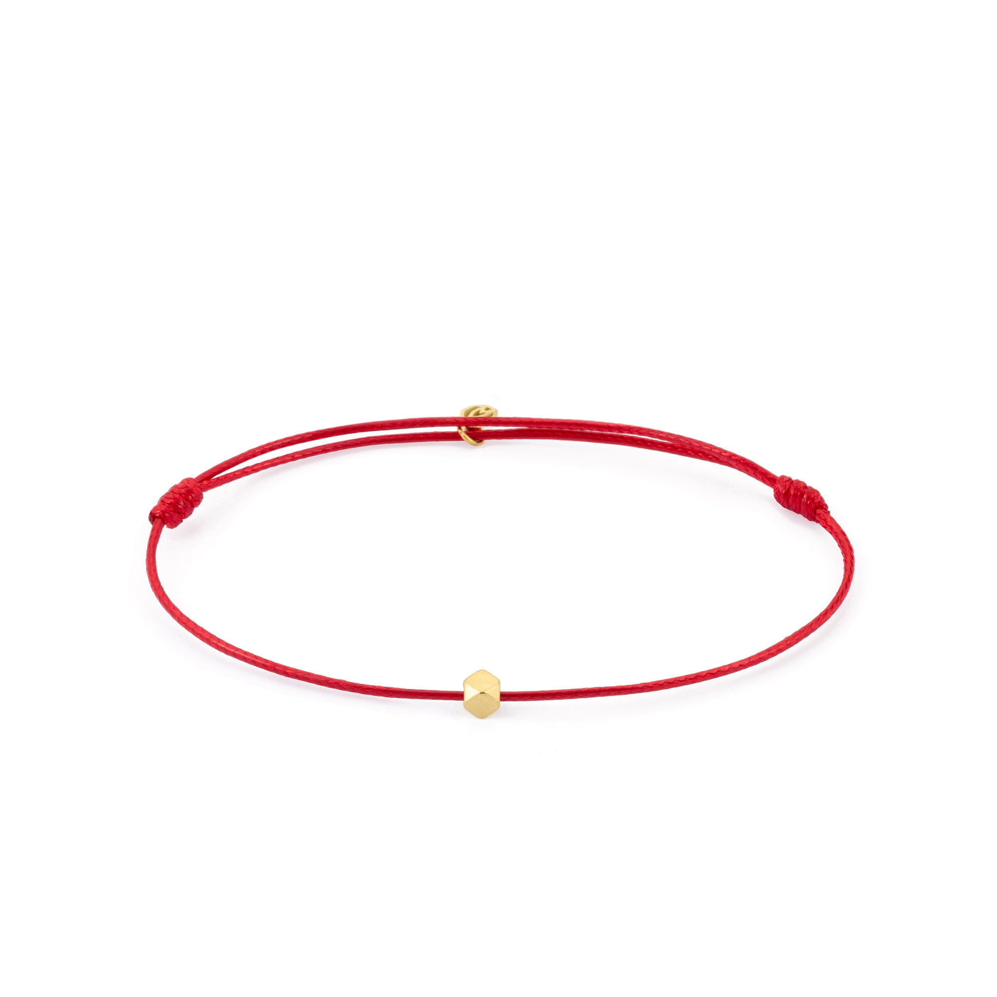 Red Chance Bracelet in Gold