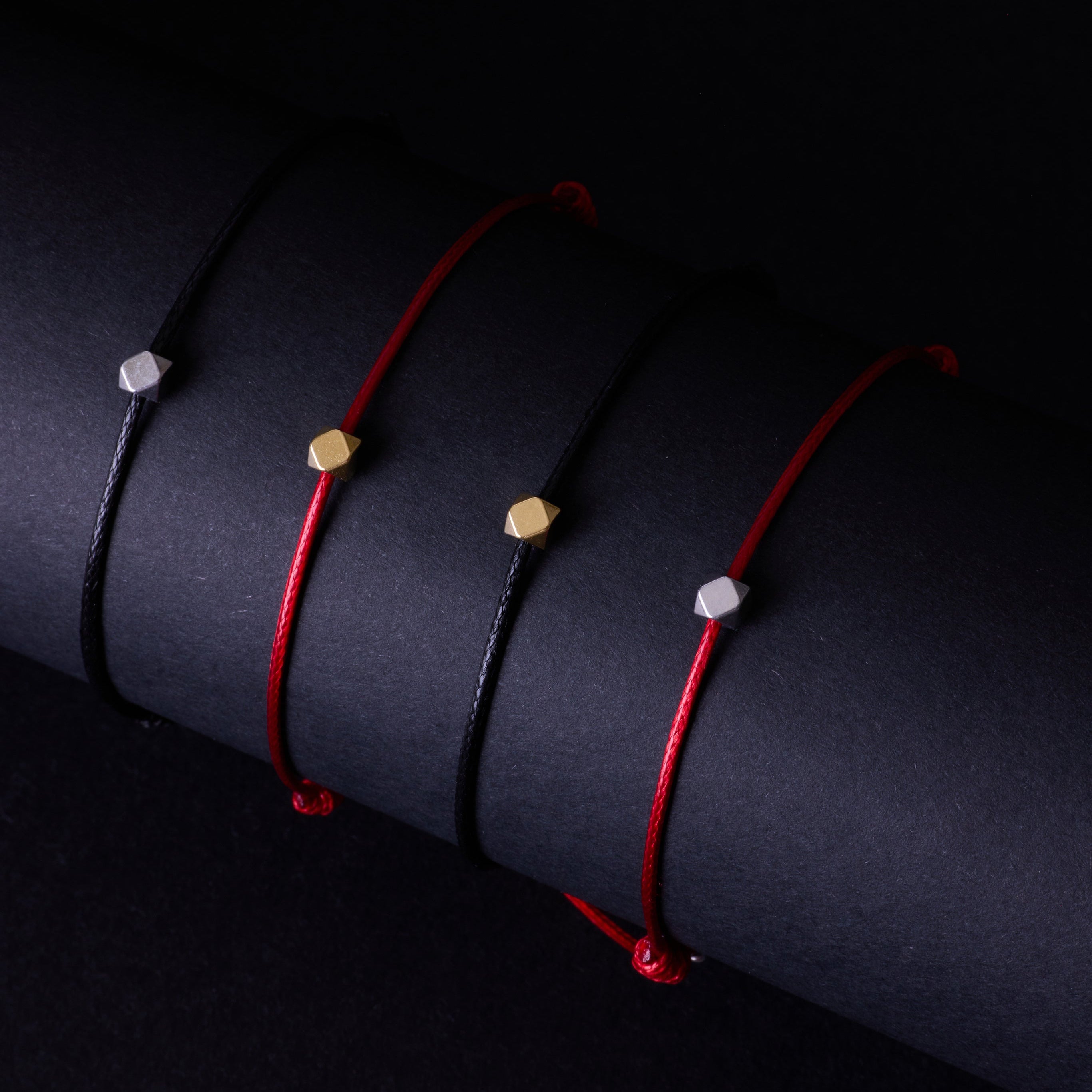 Red Chance Bracelet in Silver