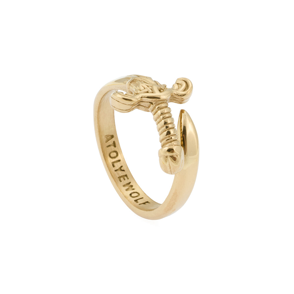 Sword Ring in Gold