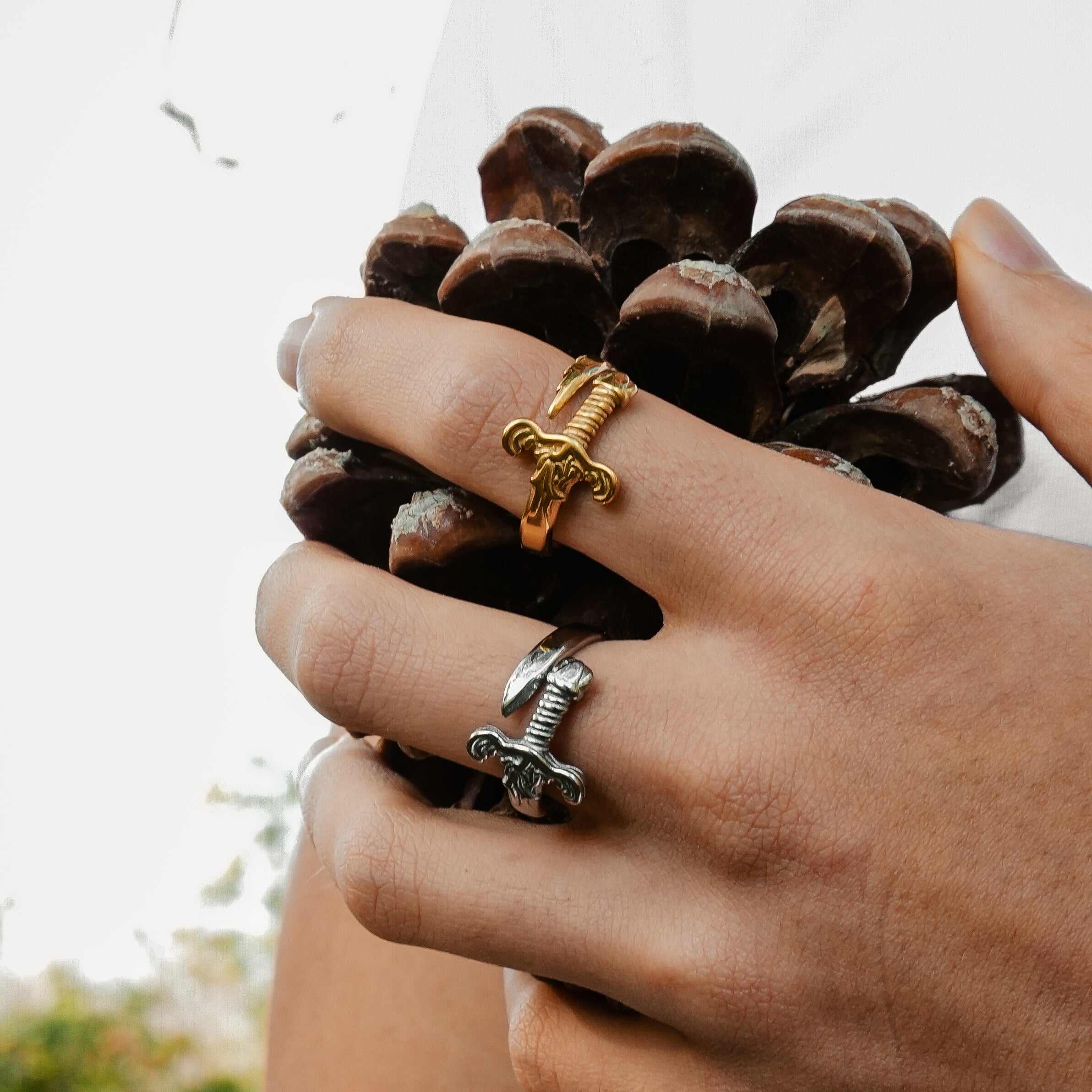 Sword Ring in Gold